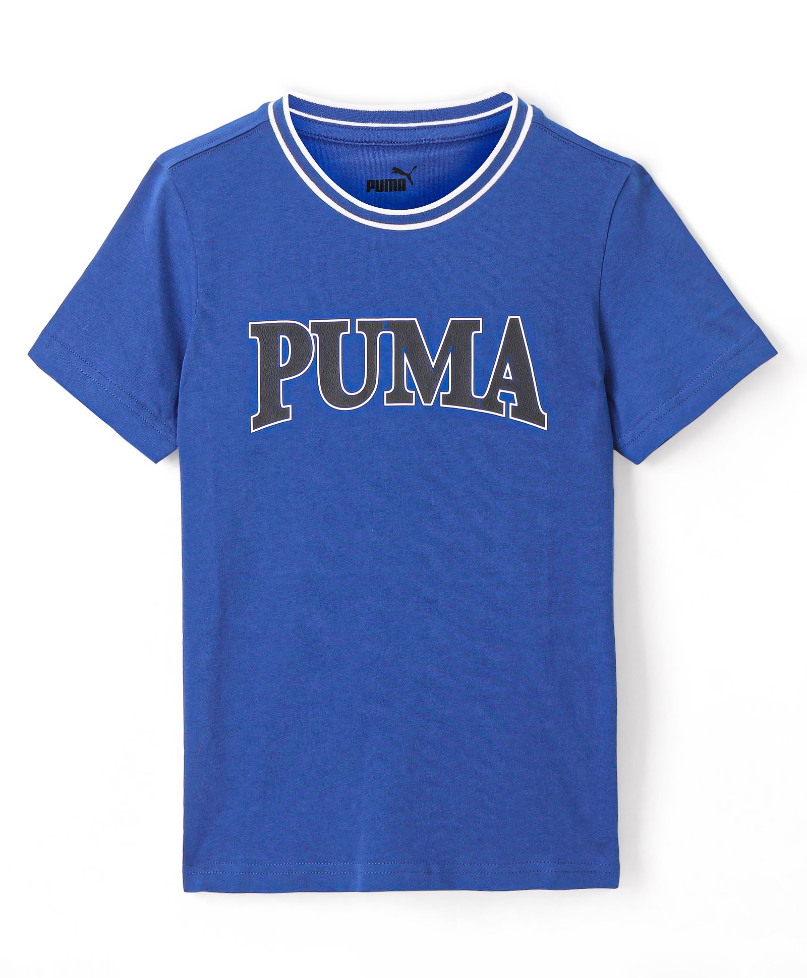 PUMA Cotton Knit Half Sleeves Solid T-Shirt - Cobalt Glaze-picture-35