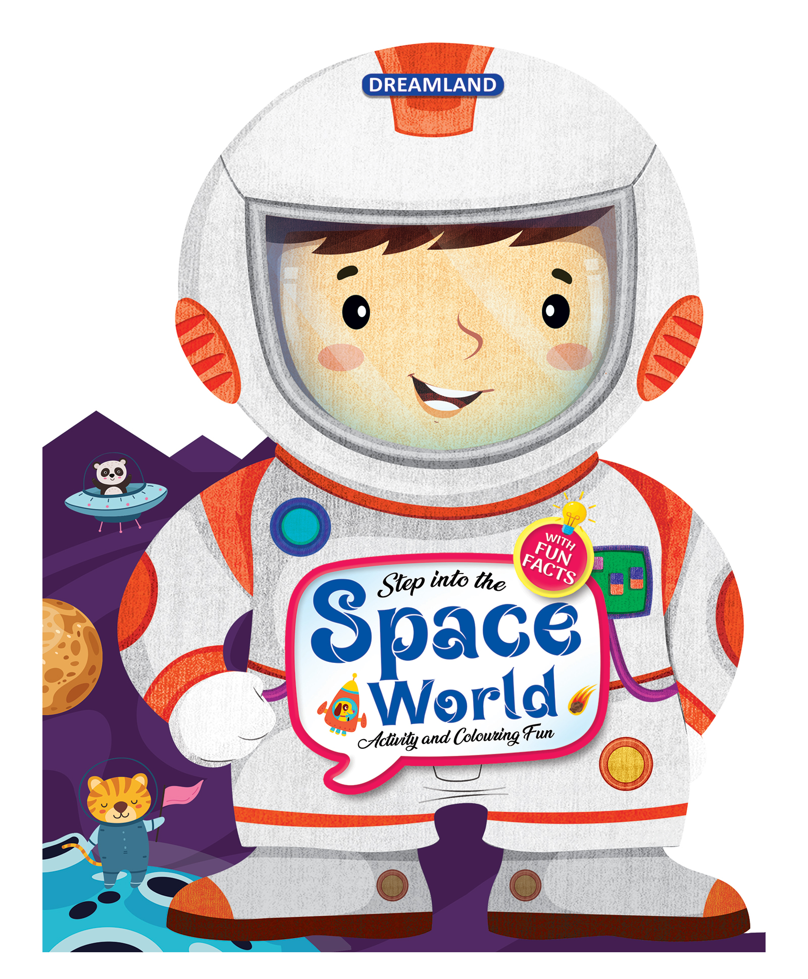 dreamland publications Step into the Space World - Activity and Colouring Fun Book for Age 4+-picture-33