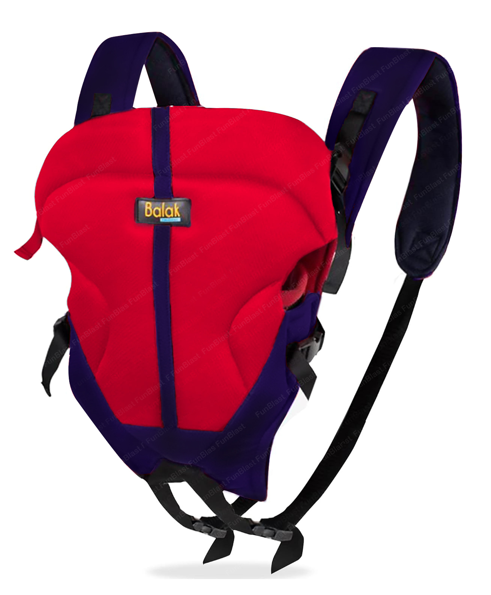 FunBlast 3 in 1 Baby Carrier with Adjustable Sleep and Support Strap - Red-image-41