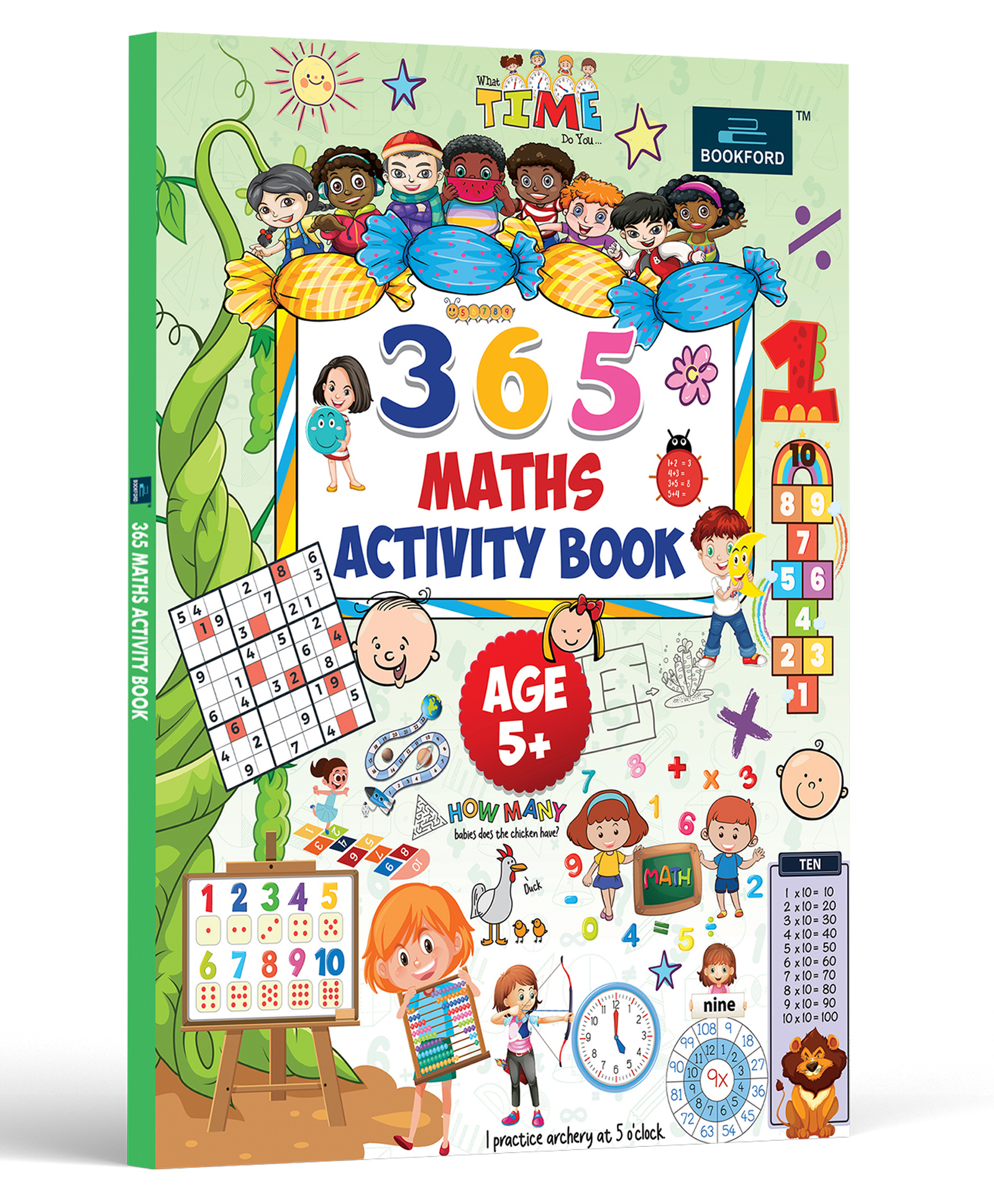 365 Activity Book Maths - English-image-4