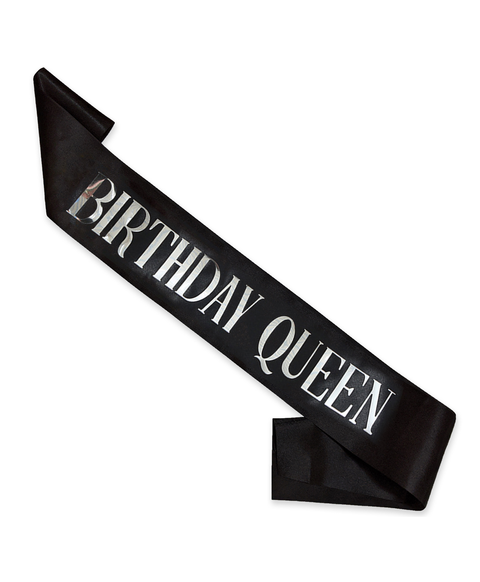 Wobbox Happy Birthday Sash Birthday Queen Sash Birthday Decoration Items Black -Pack Of 1-image-6
