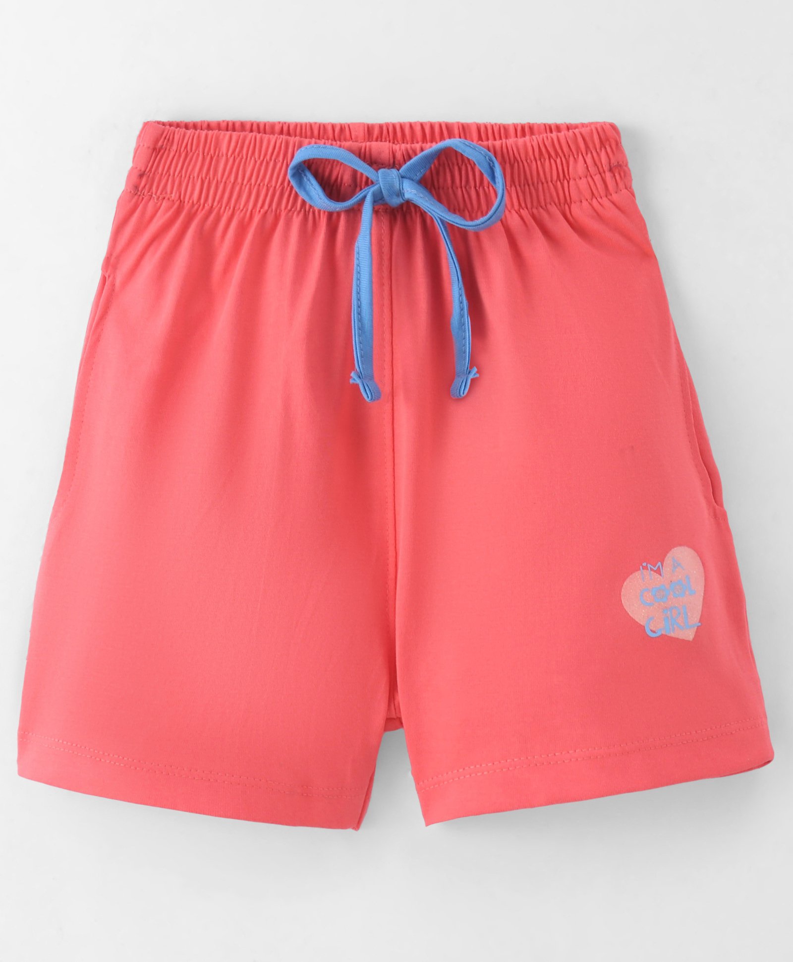 Fido Single Jersey Knit Shorts Heart Print - Dark Print-image-26