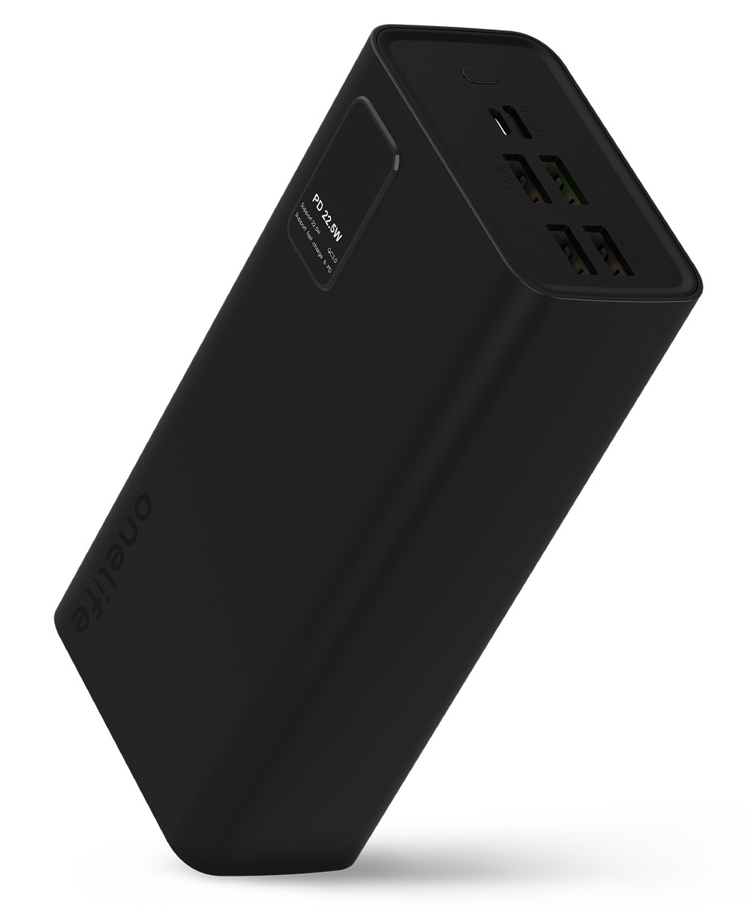 Onelife Power 10 30000 mAh 22.5 Watt Power Bank for Mobile and Lpatops - Black-image-38
