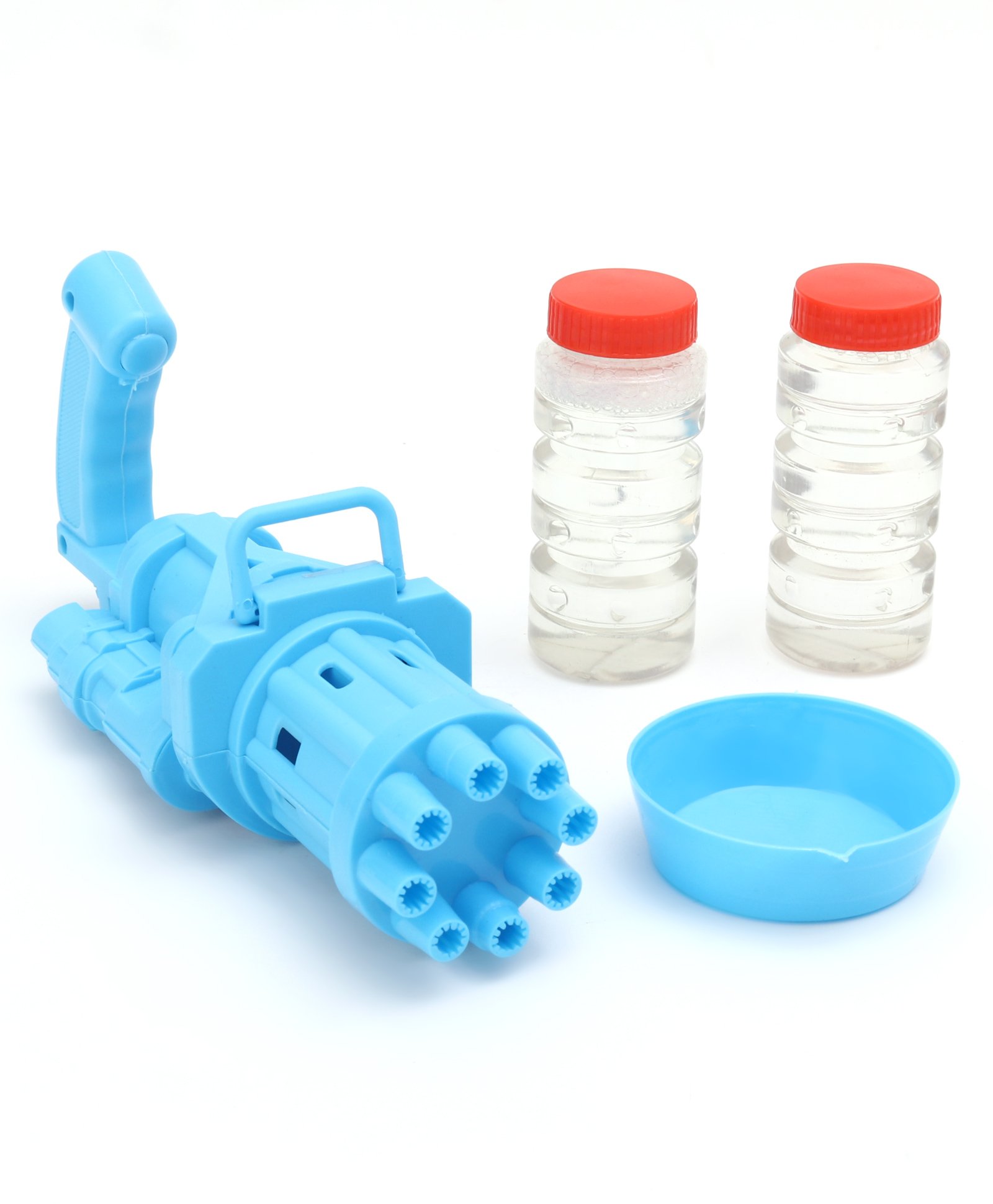 Toyzone Frozen Terminator Bubbles Gun with Solution - Blue-picture-17