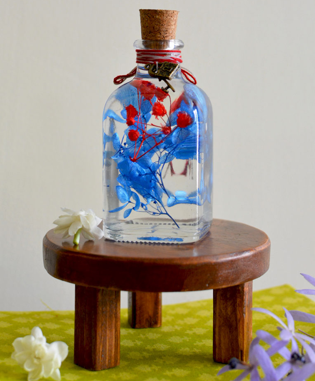 MyBageecha Prismatic Hues Preserved Flower Tabletop.-picture-23