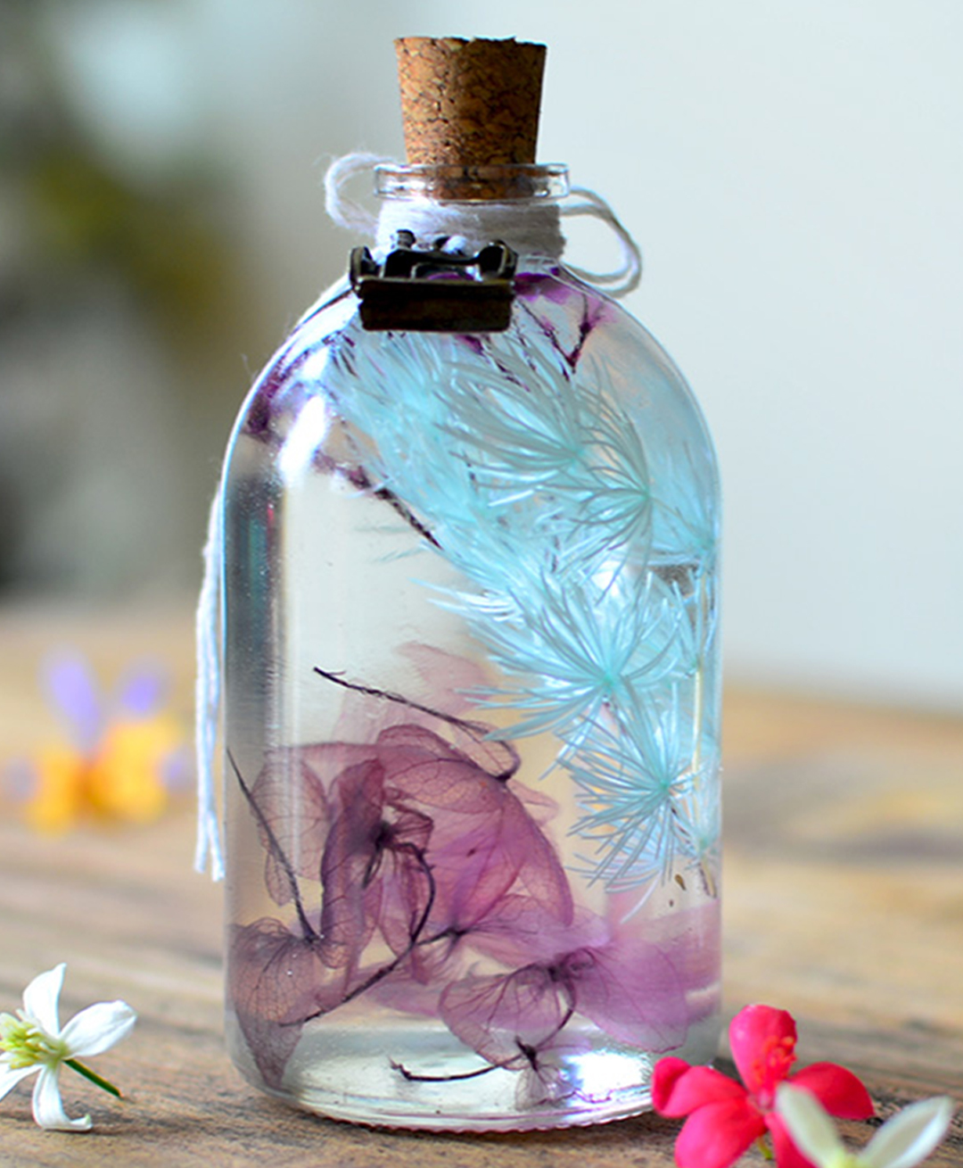 MyBageecha Celeste Bloom Preserved Flower Tabletop.-picture-10