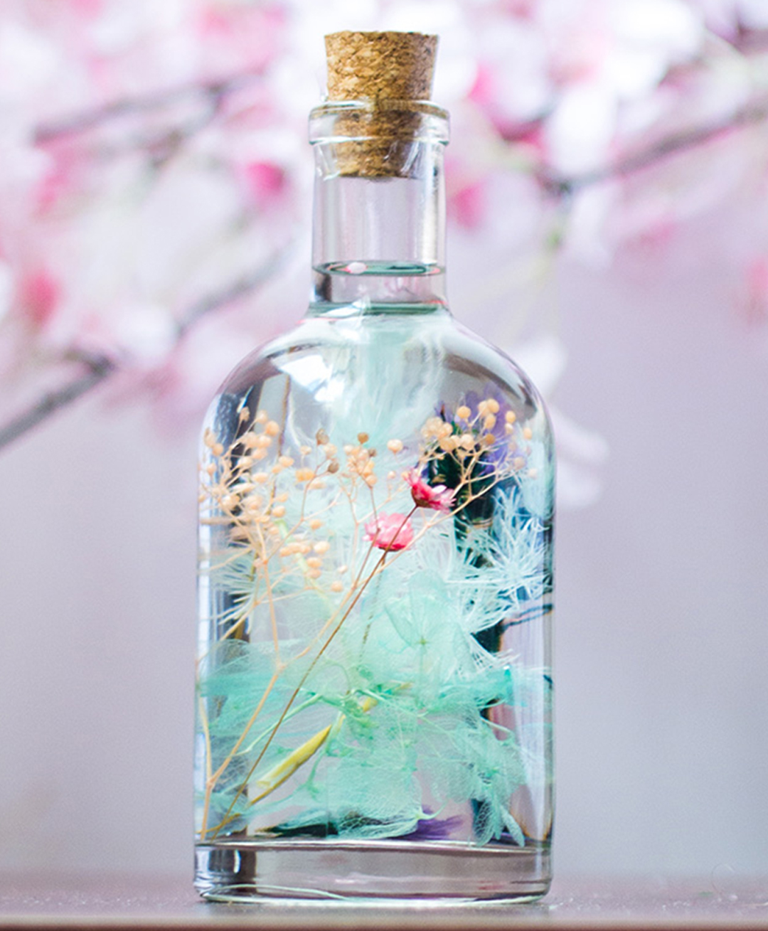 MyBageecha Frolicking Blues Preserved Flower Tabletop-image-41