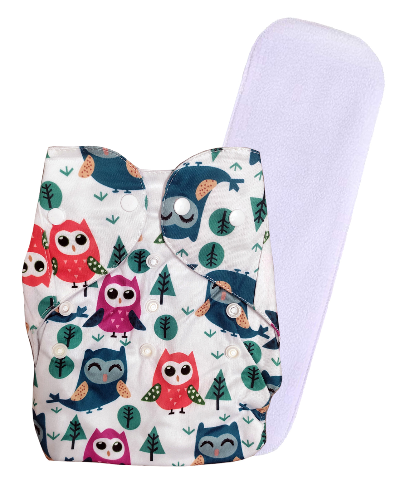 Fantasy India Washable Baby Diaper Premium Cloth Diaper Reusable, Adjustable Size, Waterproof, Pocket Cloth Diaper Nappie Free Size (1 Diaper and 1 Insert Pad)-image-30