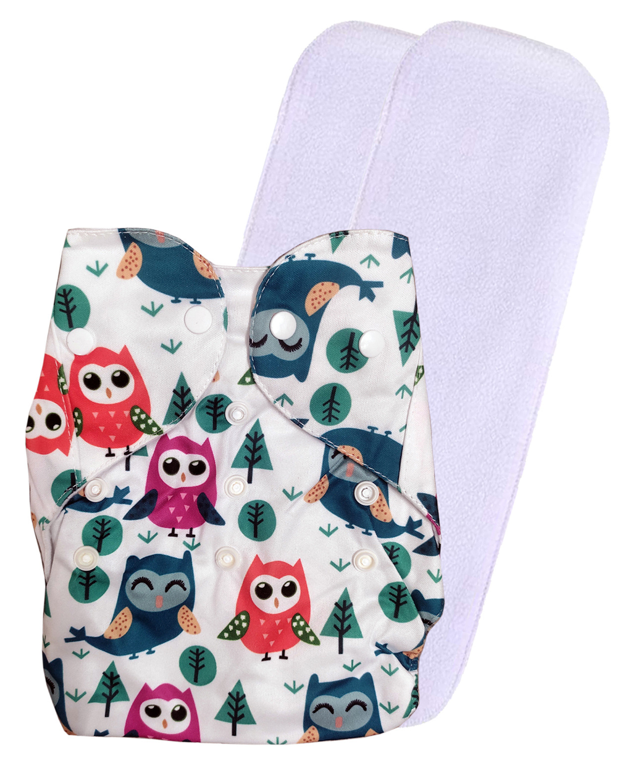 Fantasy India Washable Baby Diaper Premium Cloth Diaper Reusable, Adjustable Size, Waterproof, Pocket Cloth Diaper Nappie Free Size (1 Diaper and 2 Insert Pad)-image-41