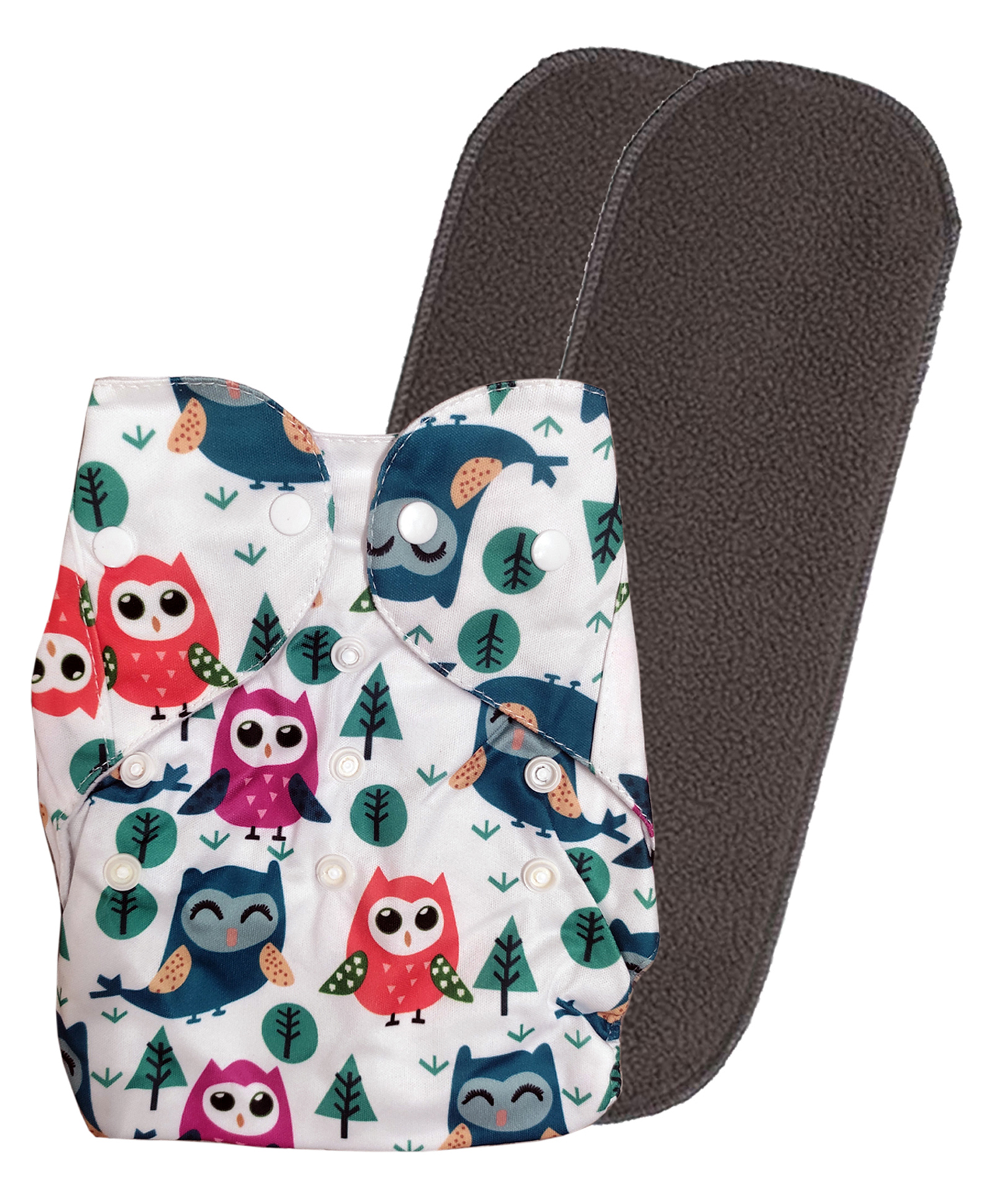 Fantasy India Washable Baby Diaper Premium Cloth Diaper Reusable, Adjustable Size, Waterproof, Pocket Cloth Diaper Nappie Free Size (1 Diaper and 2 Insert Pad)-image-49