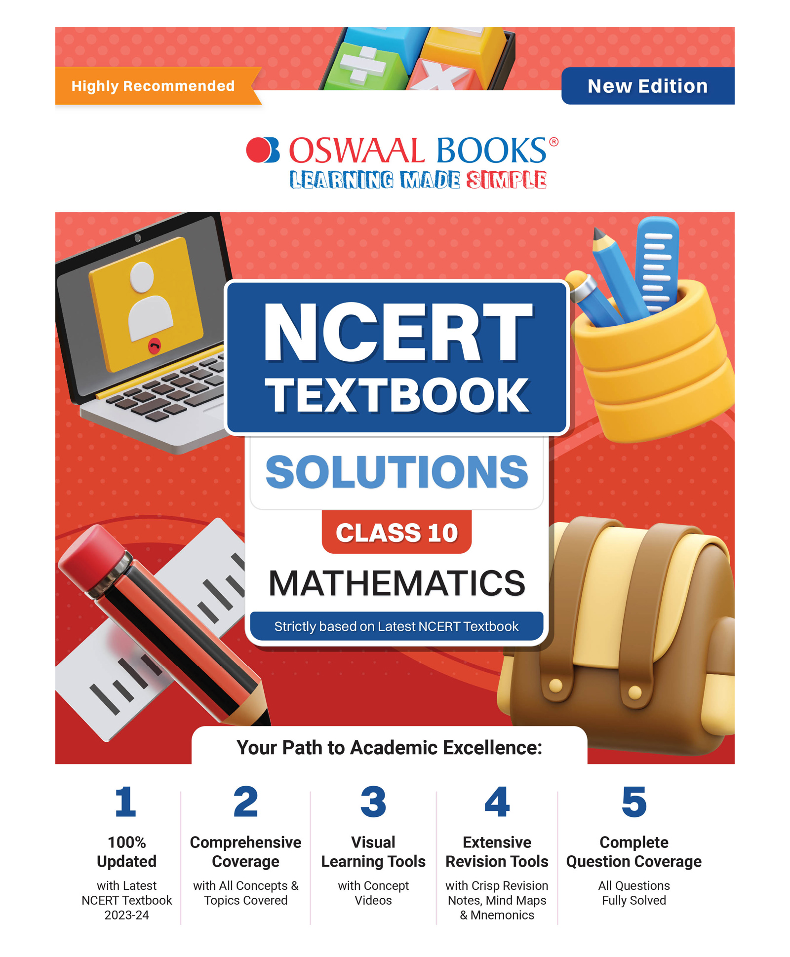Oswaal NCERT Textbook Solution Class 10 Mathematics | For Latest Exam-image-1
