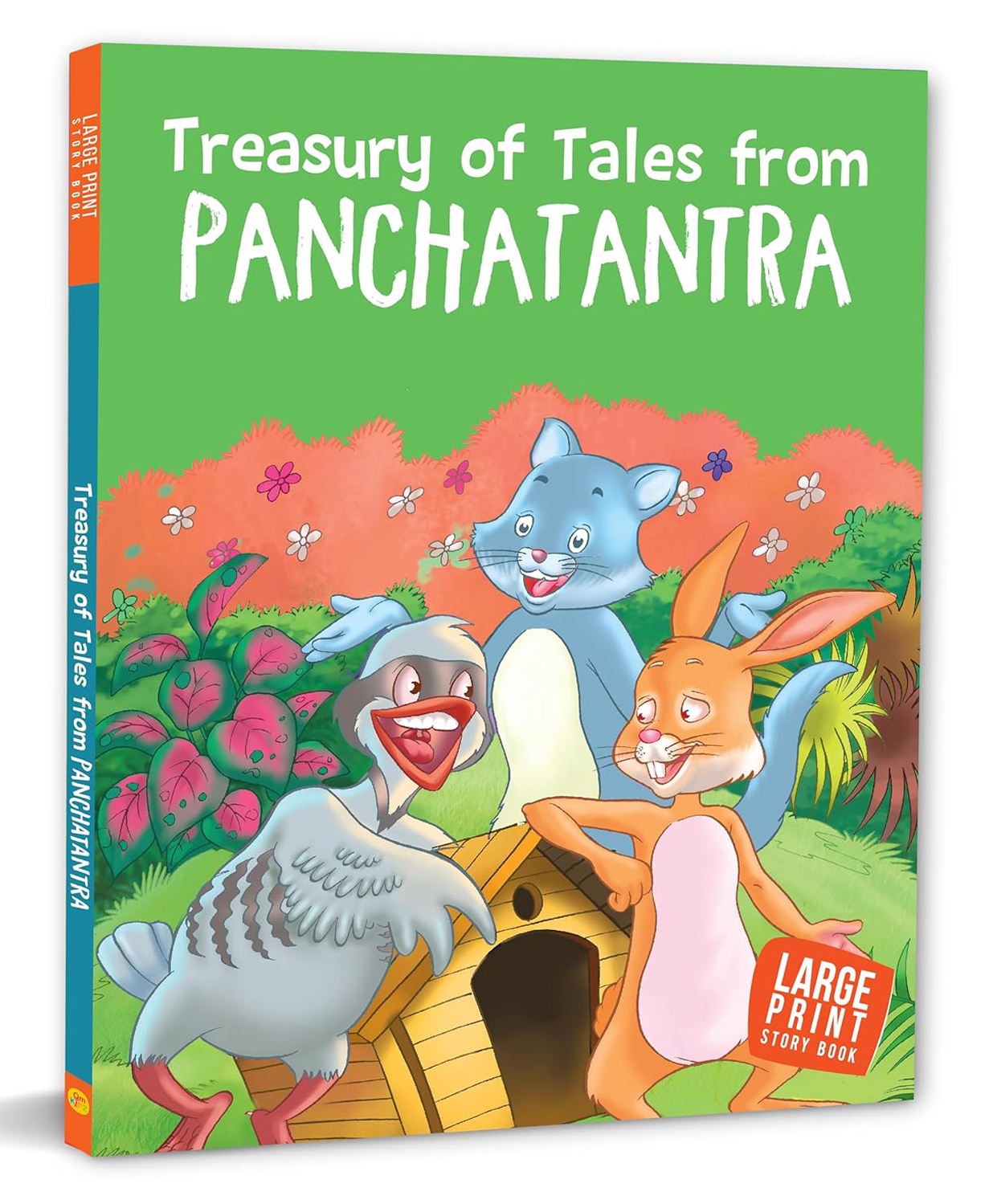 Story Book: Treasury of Tales from Panchatantra - Large Print Story book Paperback , English-image-6