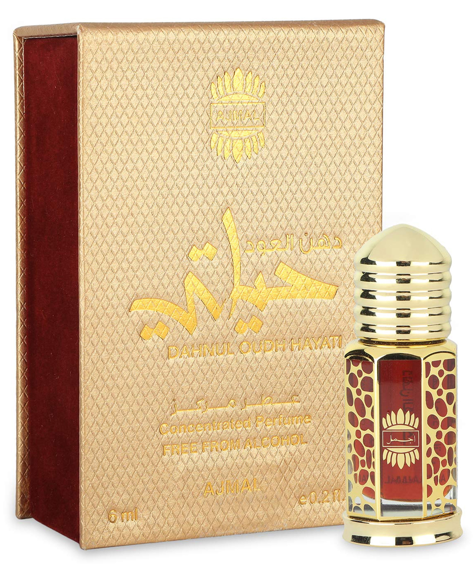 Ajmal Dahnul Oudh Hayati Attar | Oudh Fragrance | Non-Alcoholic | Long Lasting Attar Women - 6 ml-picture-35