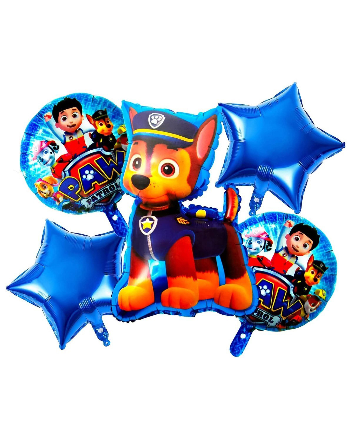 Surprise Decor Foil Paw Patrol Theme Birthday Decorations Balloon Pack of 5 Baby Birthday Party Supplies Item-picture-37