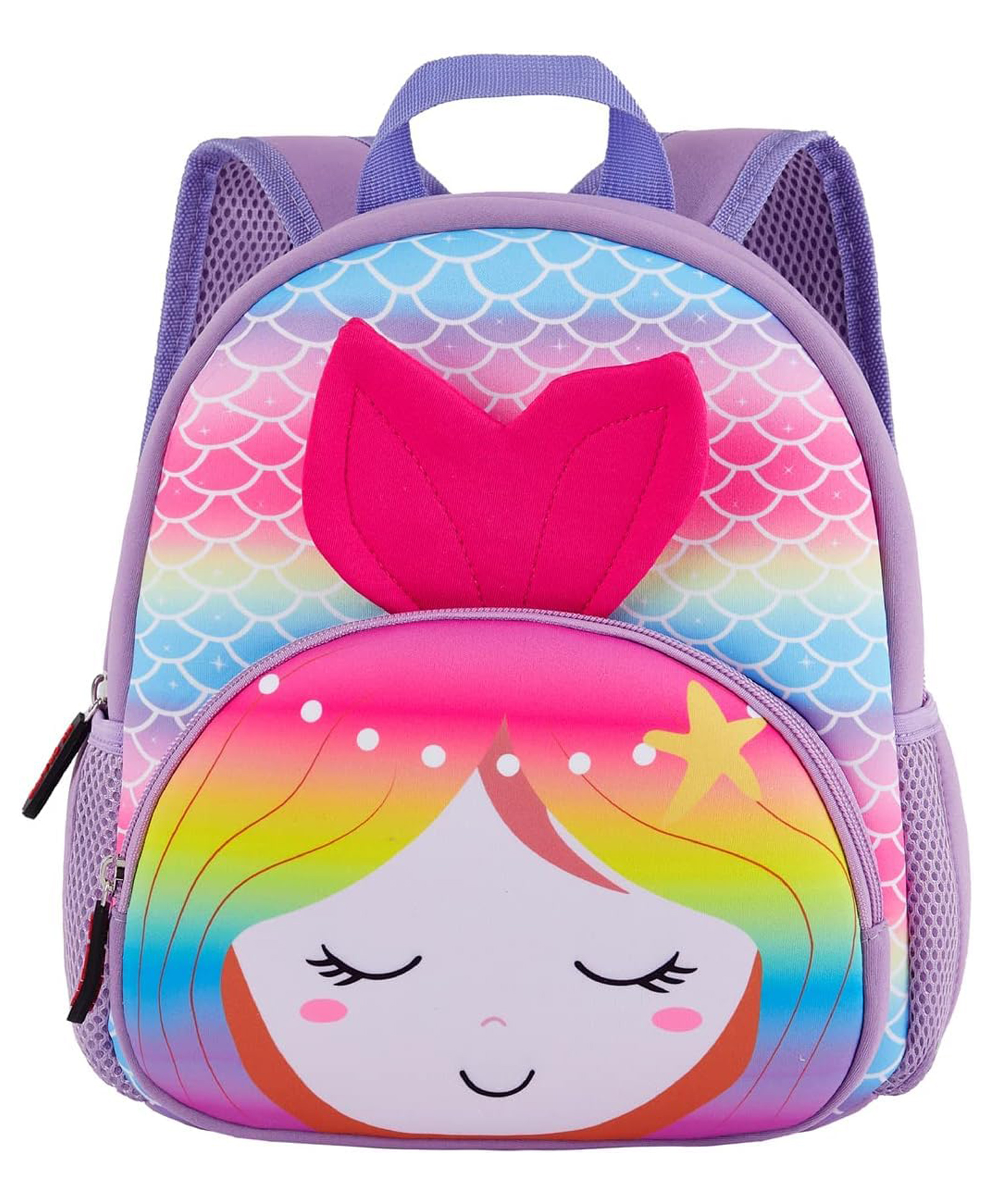 FunBlast Mermaid Theme Miniature Backpack for Kids Pre-Schoolers - 12.6 Inches-picture-13