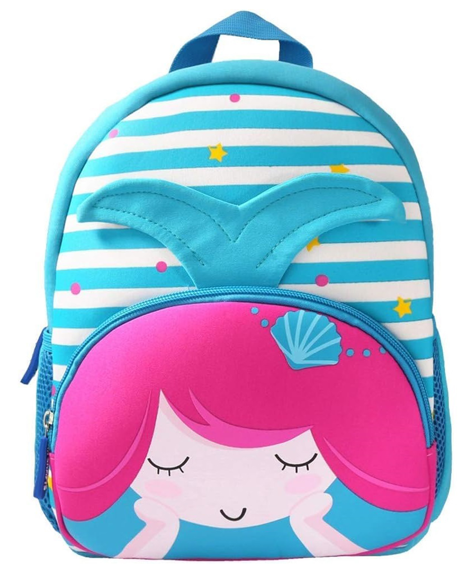 FunBlast Mermaid Theme Miniature Backpack for Kids Pre-Schoolers -  12.6 Inches-picture-28