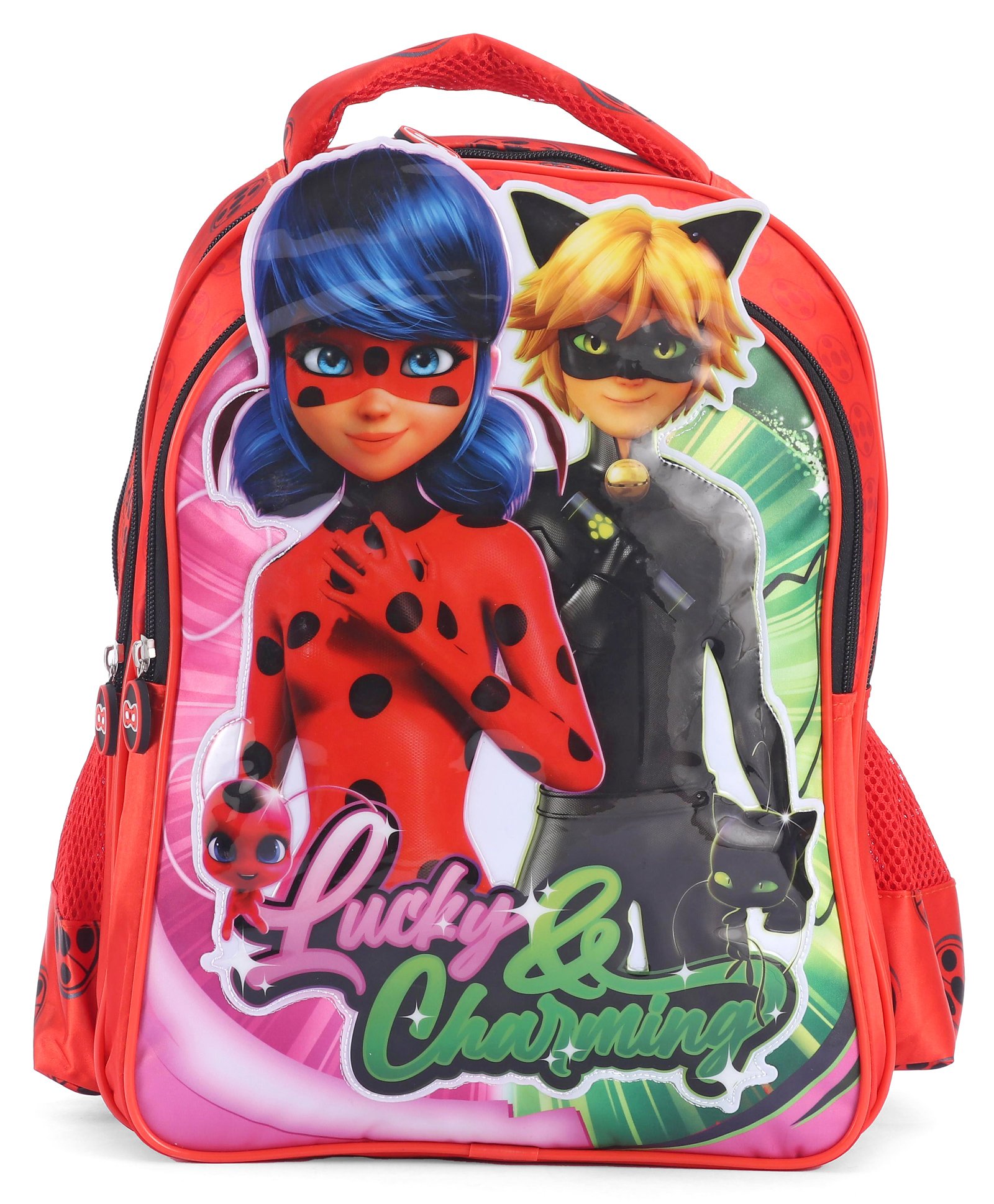 Miraculous Elevate Back-to-School with Our Stylish Miraculous School Bag - 16 Inches-image-1