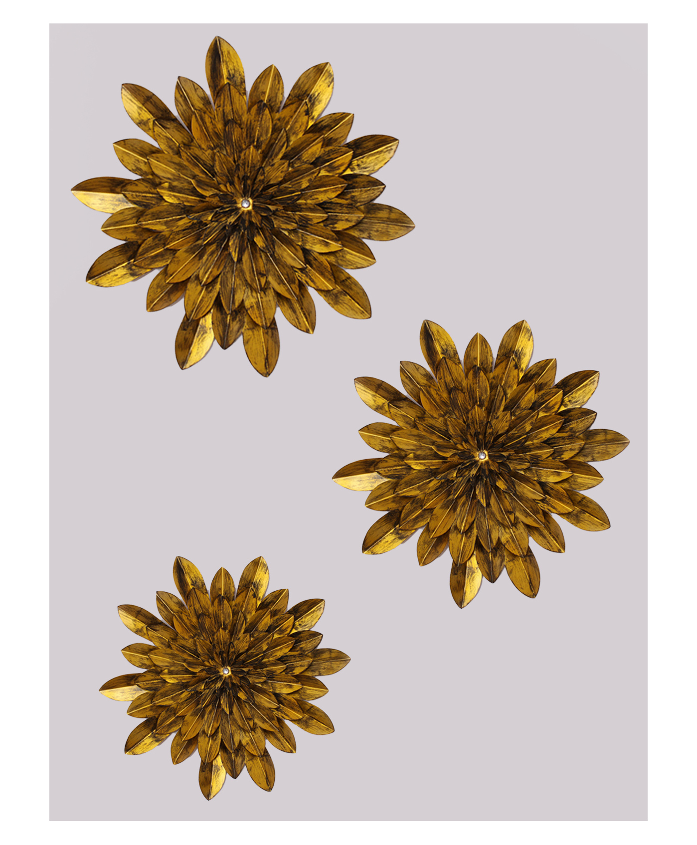 shree kala home décor Shree Kala Home Decor Decorative Flower Metal Wall Hanging-picture-10