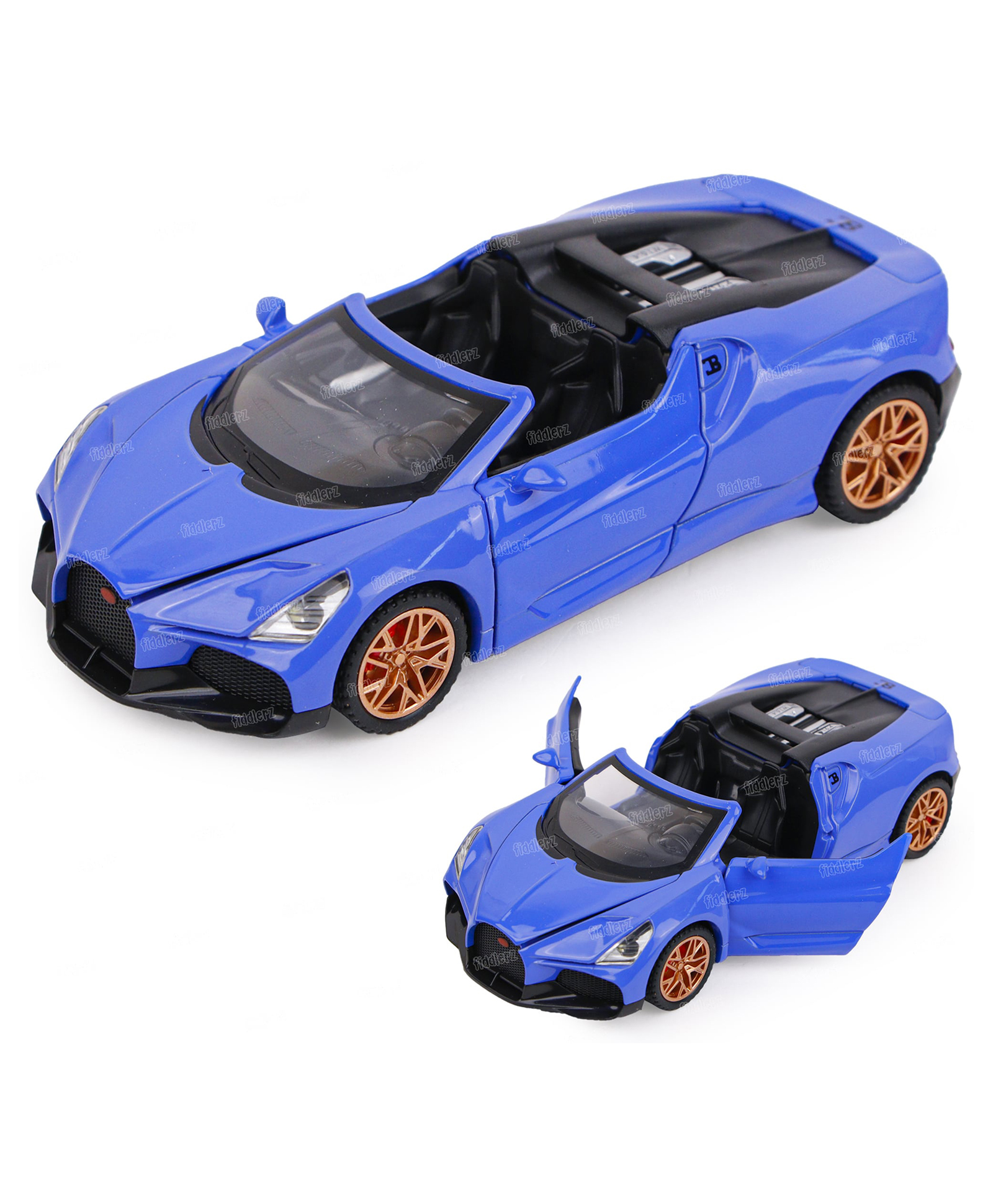 Fiddlerz Pull Back Die Cast Metal Car Toys for Kids Diecast Metal Model Alloy Pullback Vehicle Toy with Openable Door-image-35