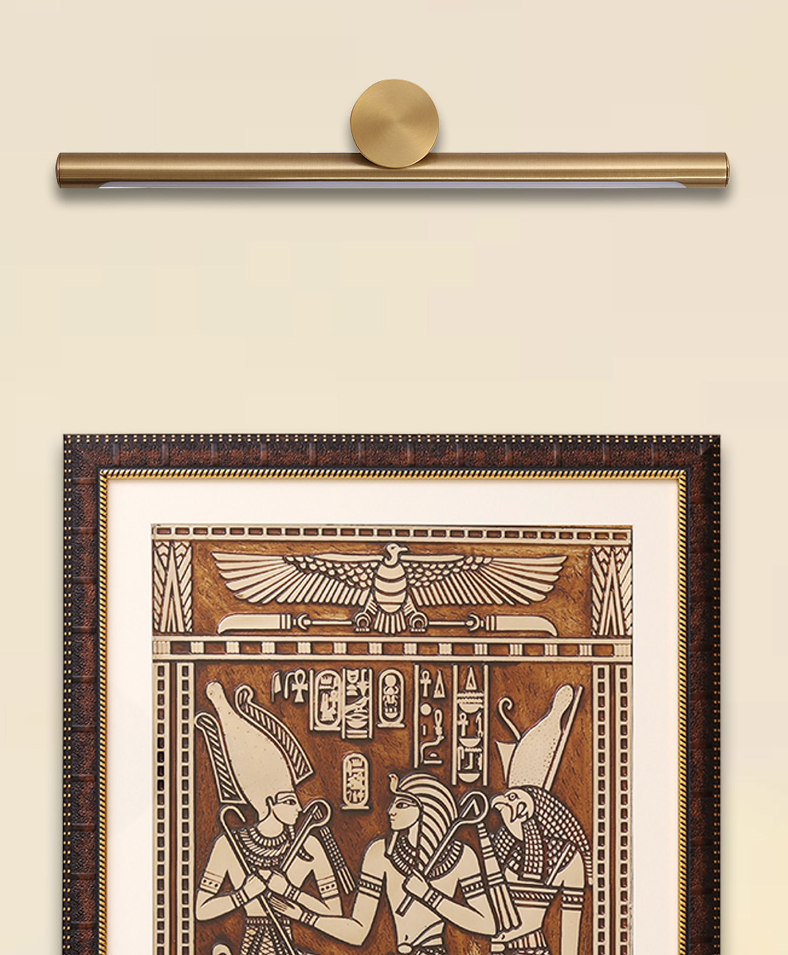 Shree Kala Home Décor Brass Finish Picture Light-picture-6