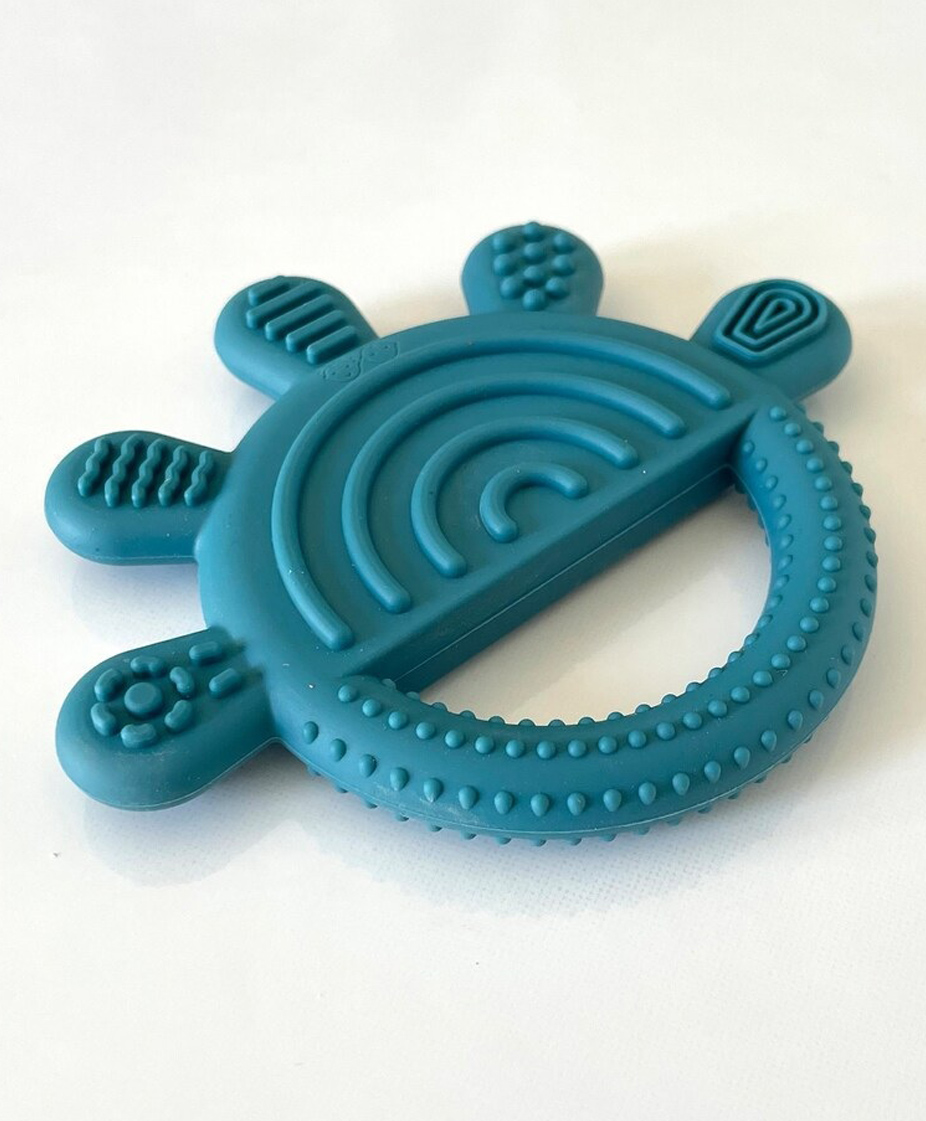 Enorme Silicone Star Shape Teething Soft Sensory Teether For Baby - Green-picture-22