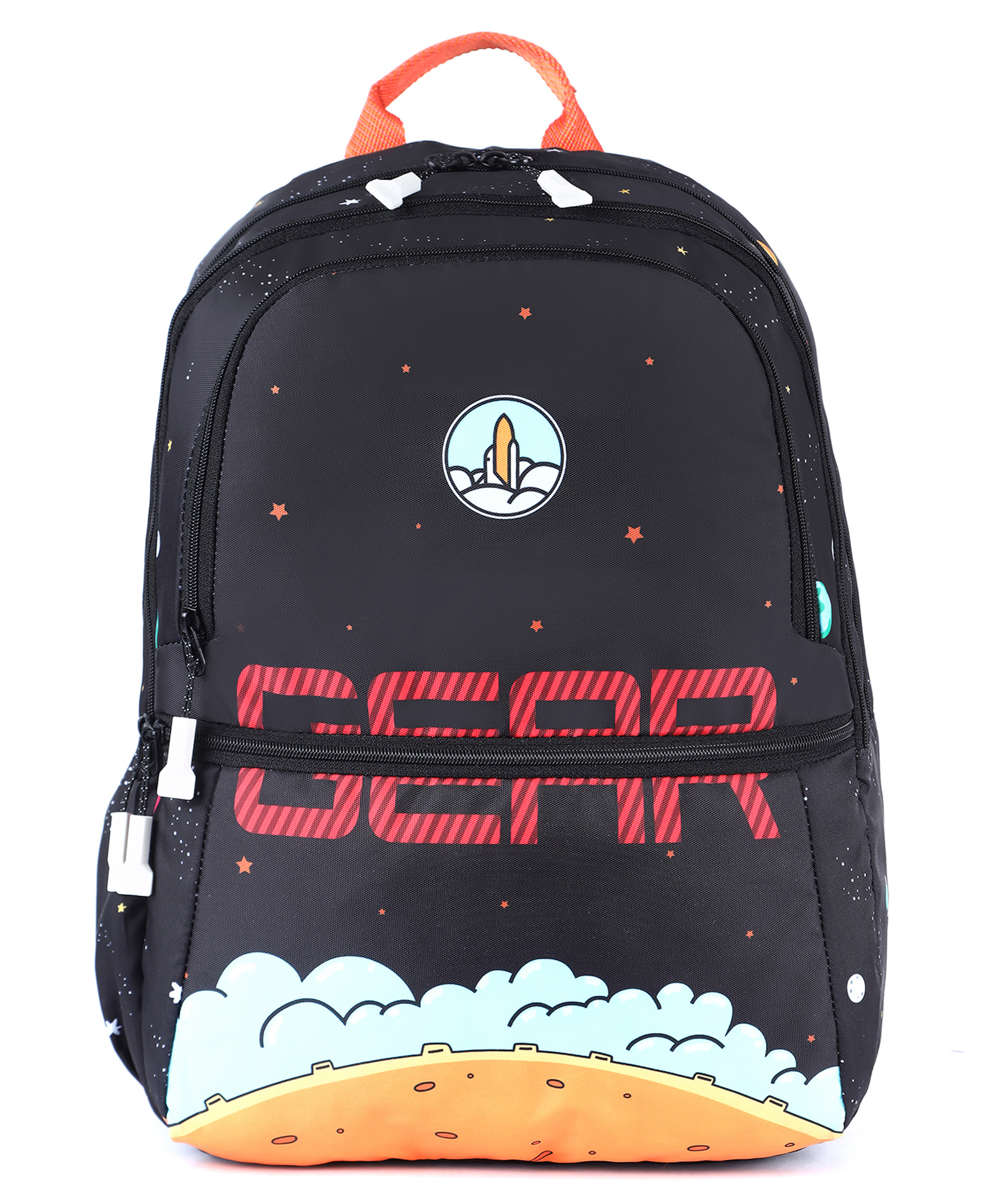 Gear Galaxy Backpack Black- Height 17.3 Inches-picture-40