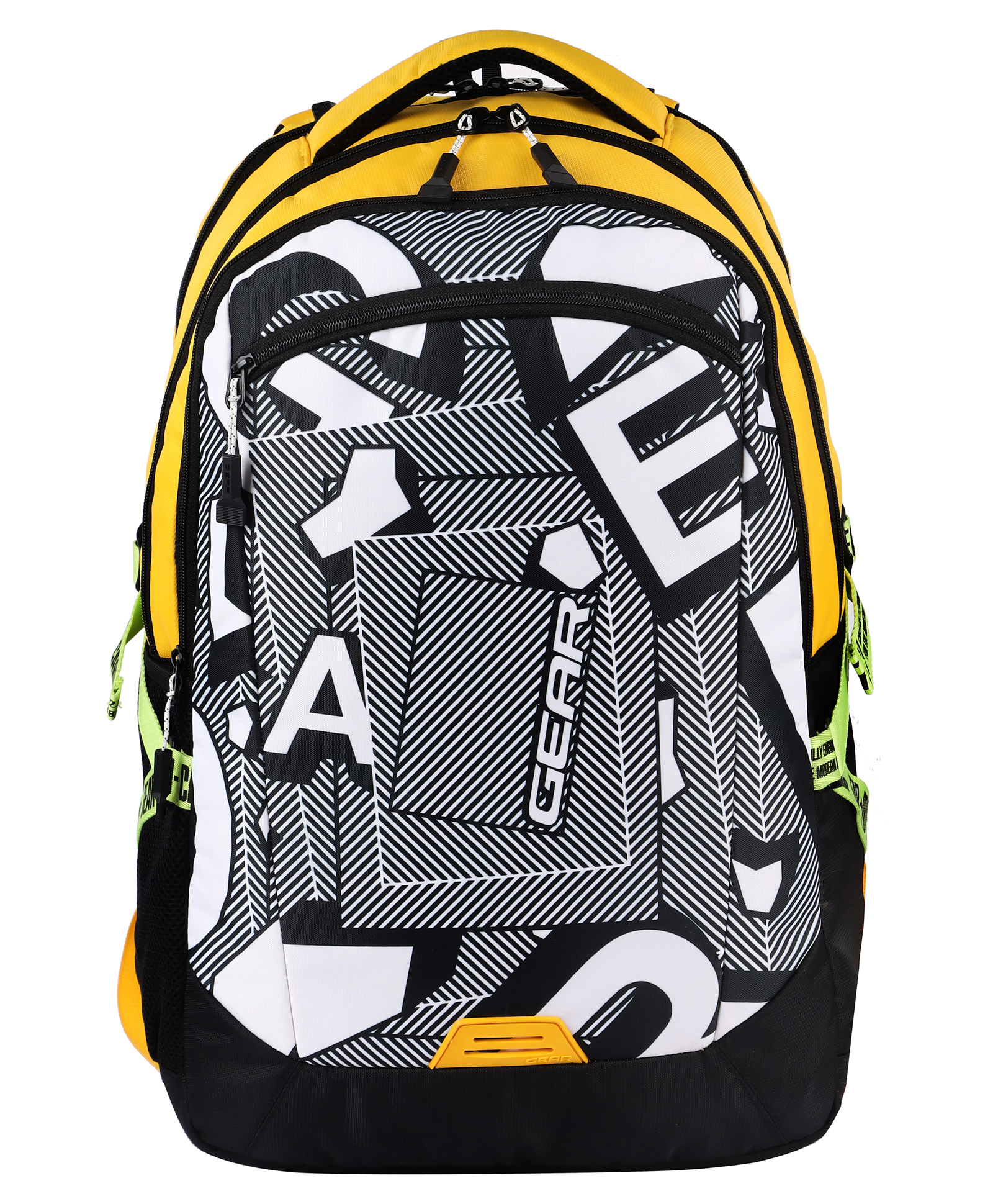 Gear Riddle Backpack Yellow- 20 Inches-image-10