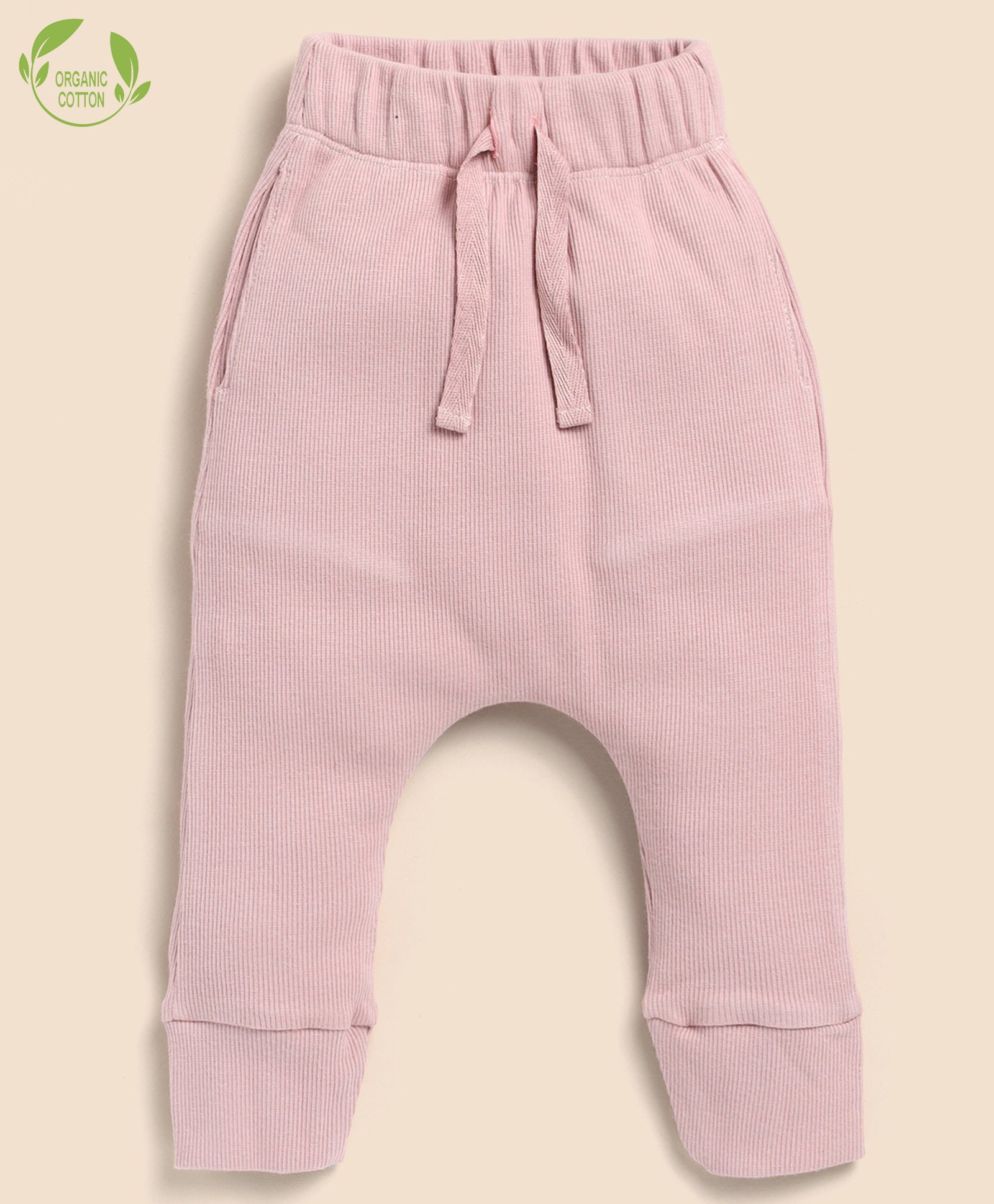Cot & Candy Organic Cotton Ribbed Leggings - Pink-picture-35