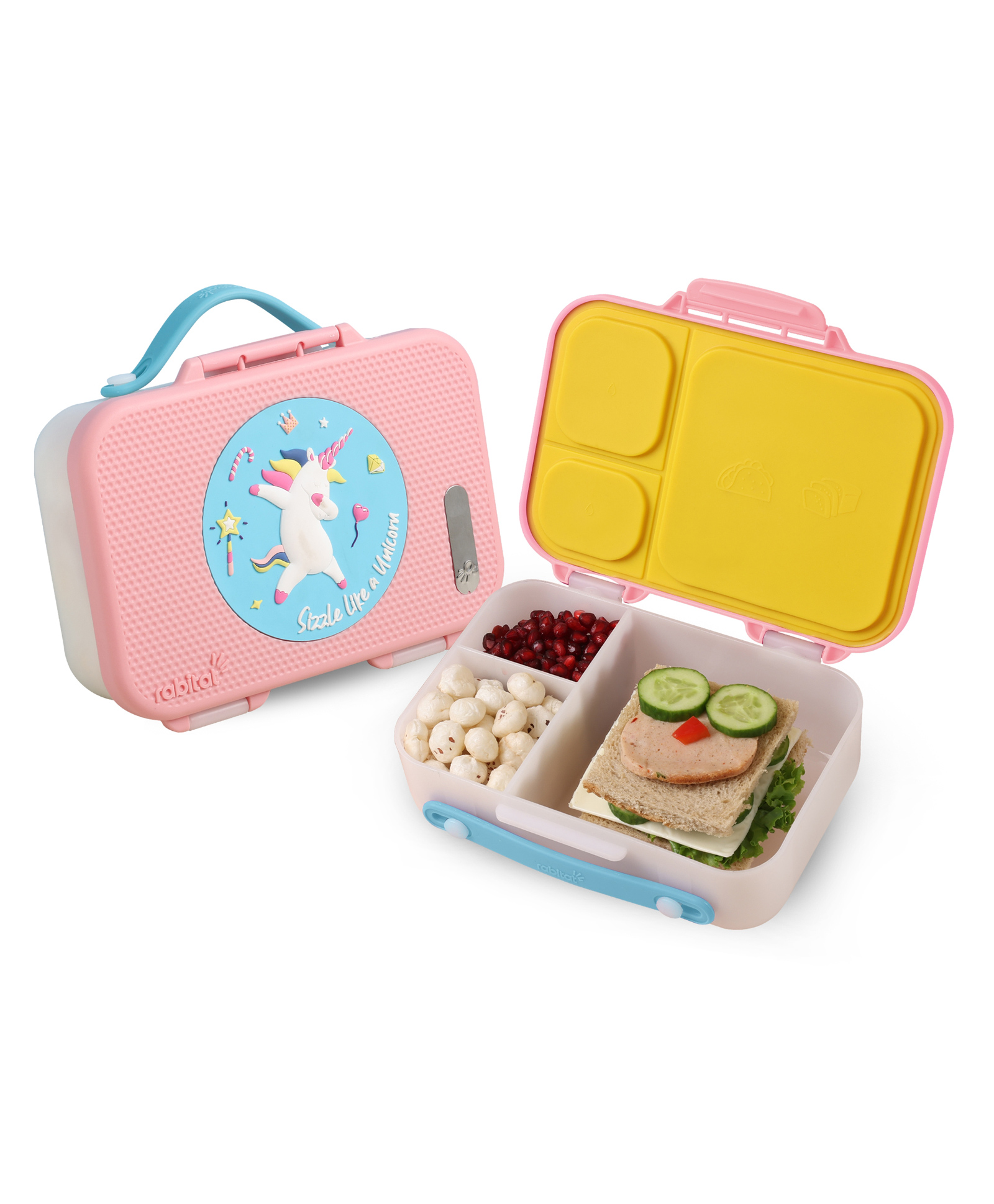 Rabitat Munchbee Divided Lunch Box - Sizzle-image-9