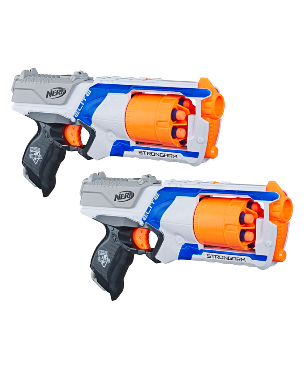 Nerf Elite Strongarm Blaster with Rotating Barrel Pack of 2 - Multicolor-picture-24