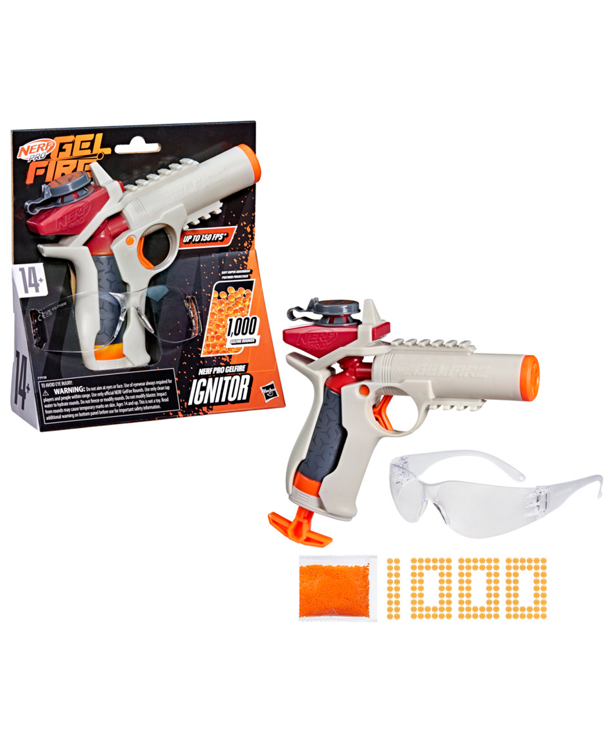 Nerf Pro Gelfire Ignitor Blaster 1000 - White-picture-9