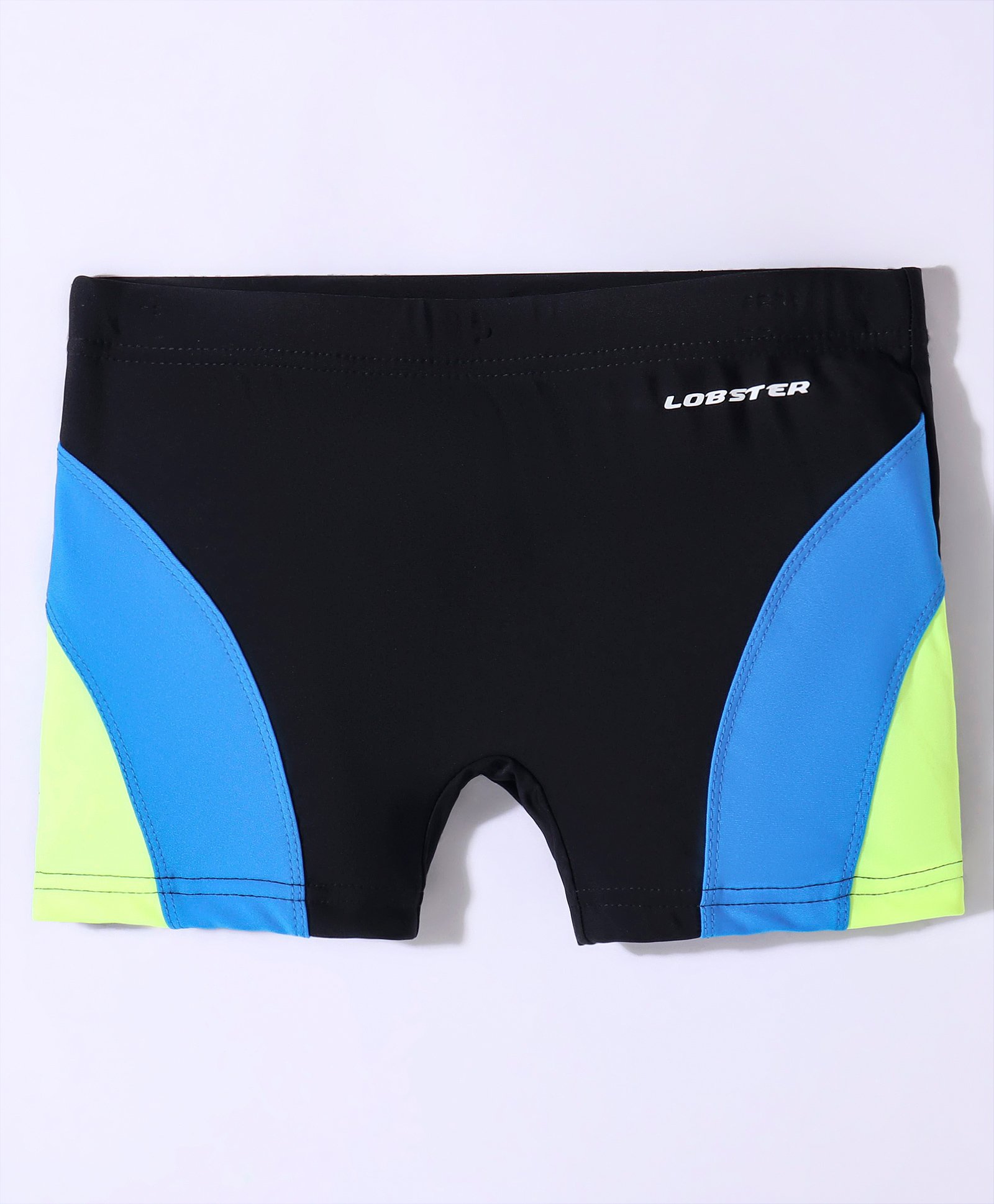 LOBSTER  Swimming Shorts with Text Print - Black-image-33