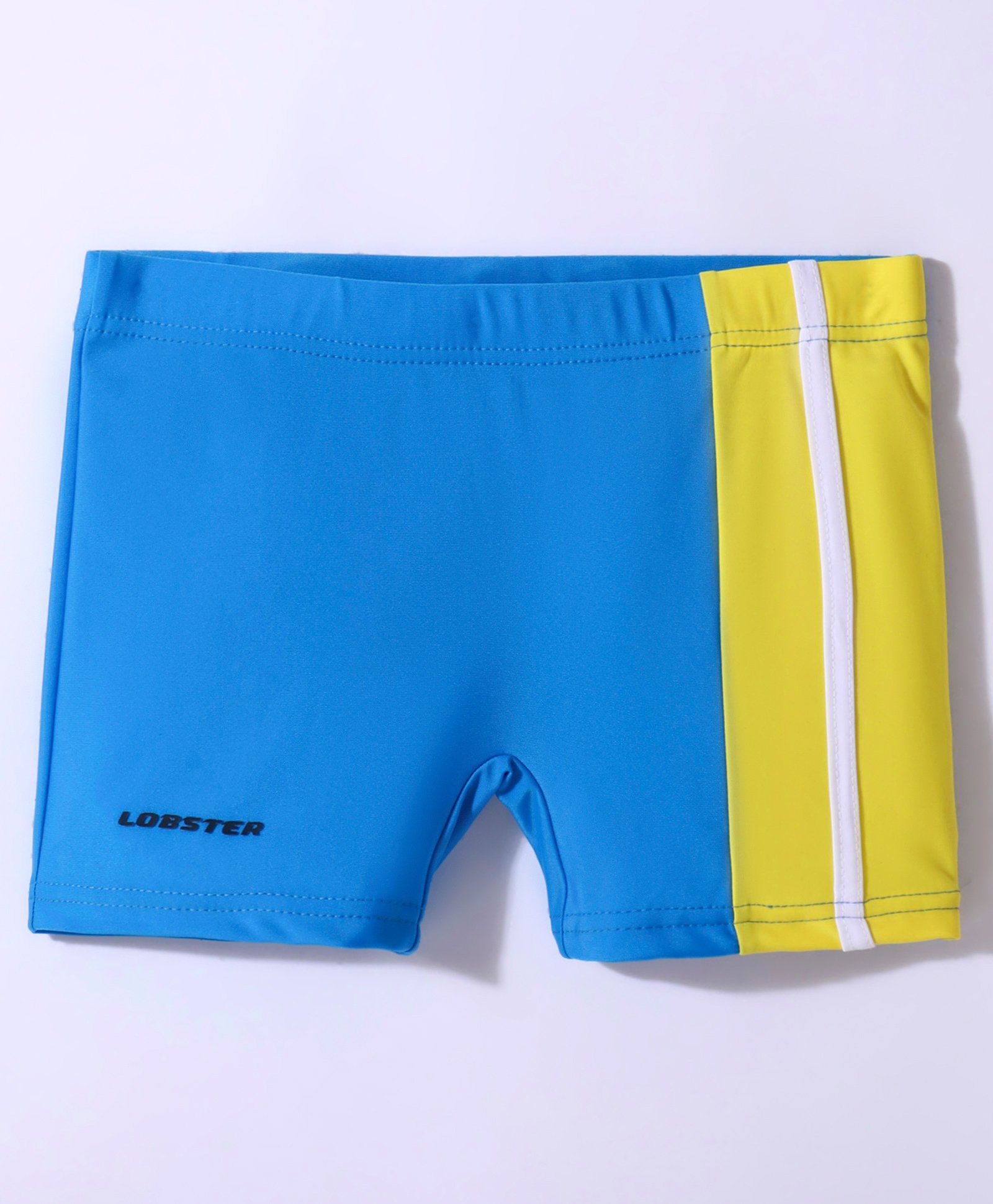 LOBSTER  Swimming Shorts with Text Print - Blue-picture-31