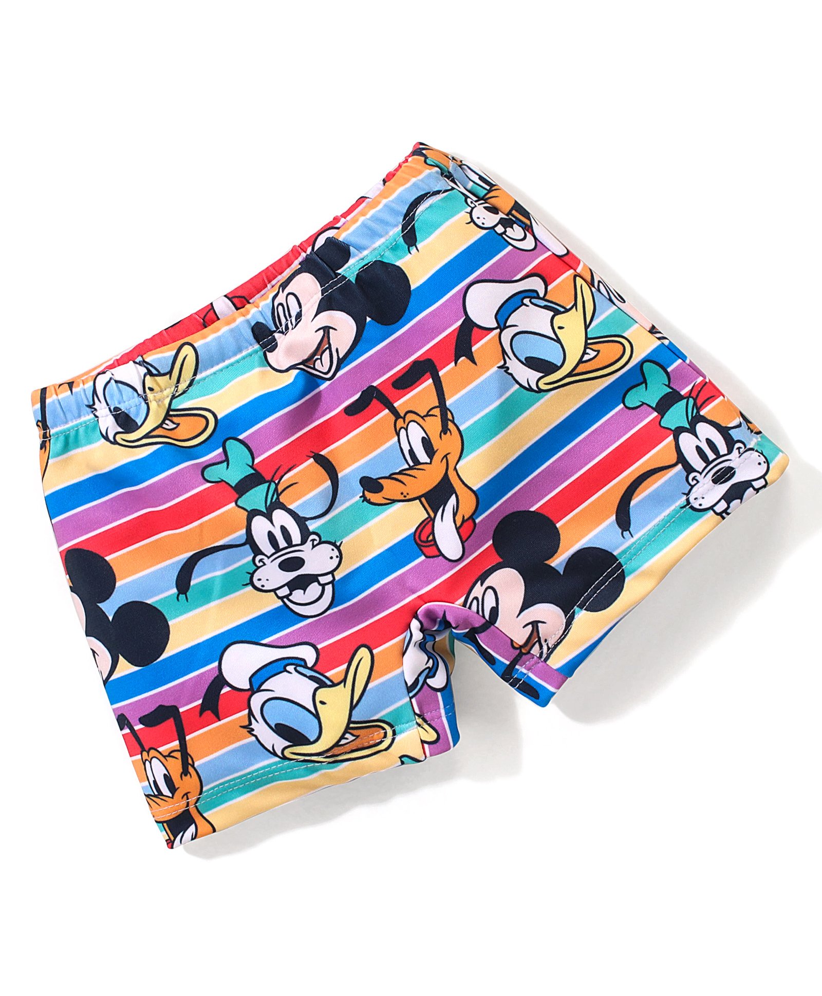 Babyhug Disney Mid Thigh Length Swimming Trunk With Mickey Mouse Family All Over Print - Multicolor-image-28