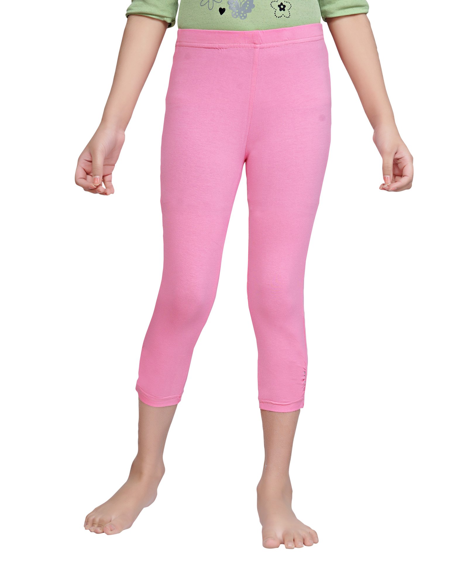 Tiny Girl Knitted Stone Embellished Leggings - Pink-picture-21