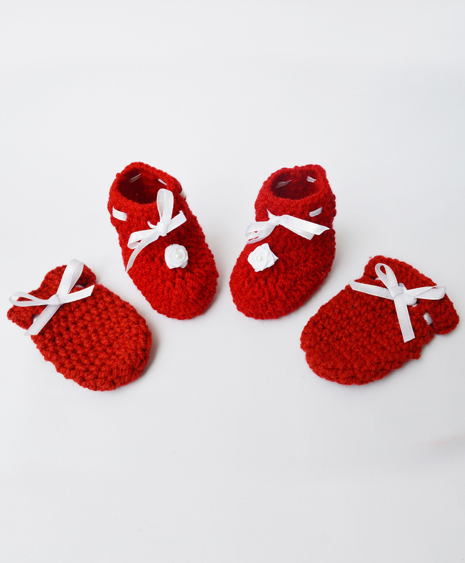 Love Crochet Art Crochet Baby Booties 