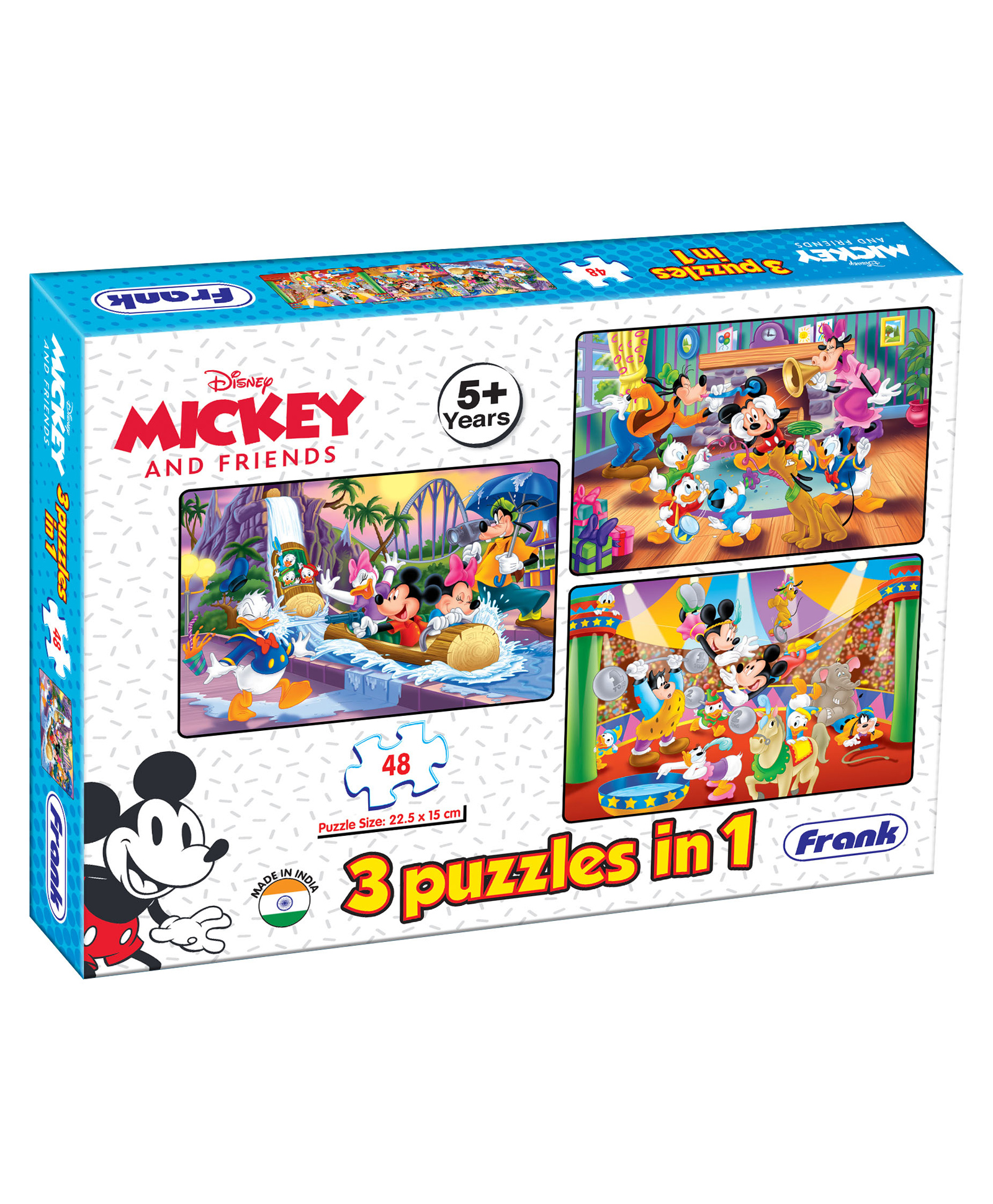 Hot New Disney 40 Pieces Mickey Mouse Jigsaw Puzzle Best Gifts for Kids 2#