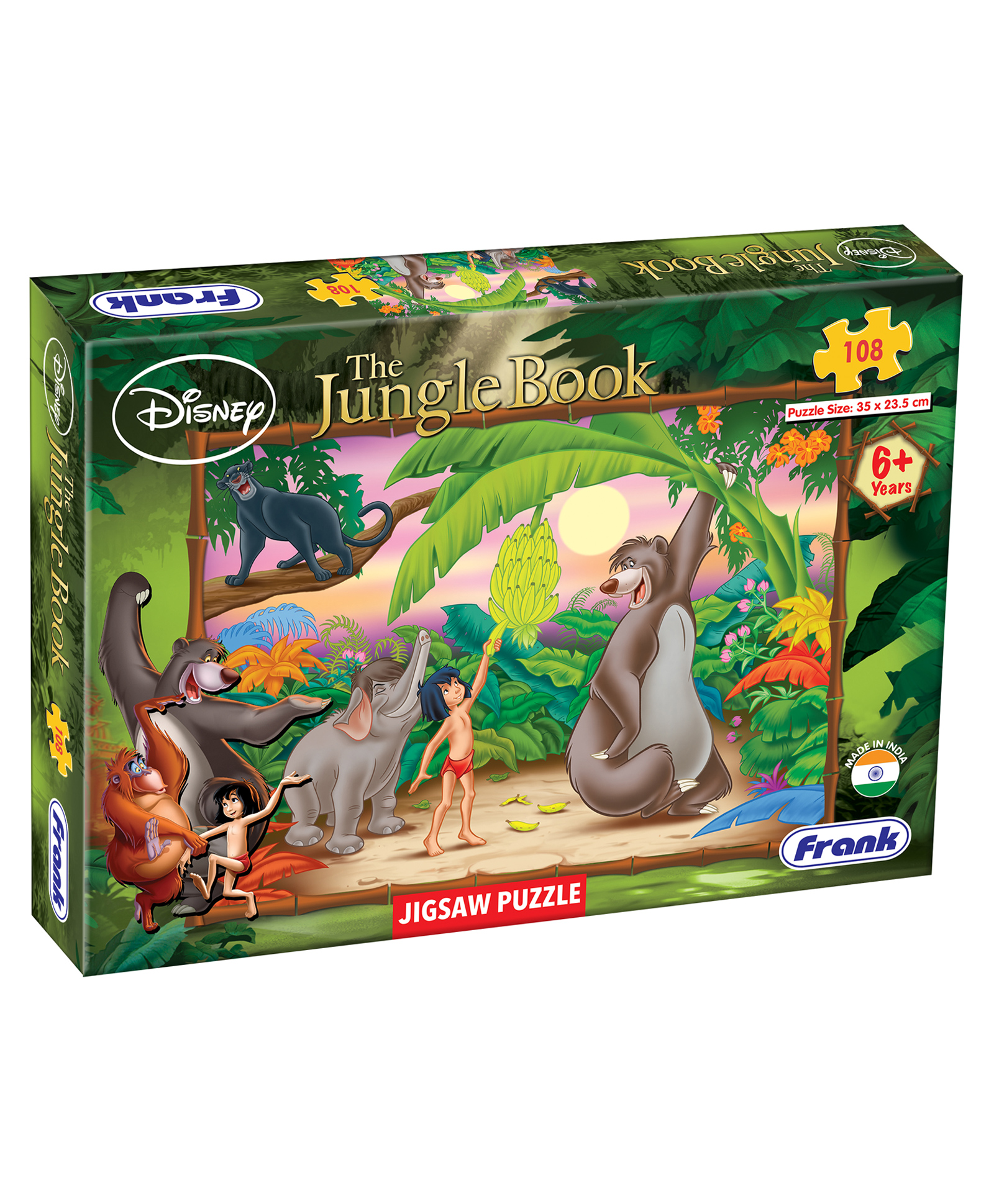 Frank - Puzzle The Jungle Book (108 Pieces) for kids above 6+ Years - 11851-image-3