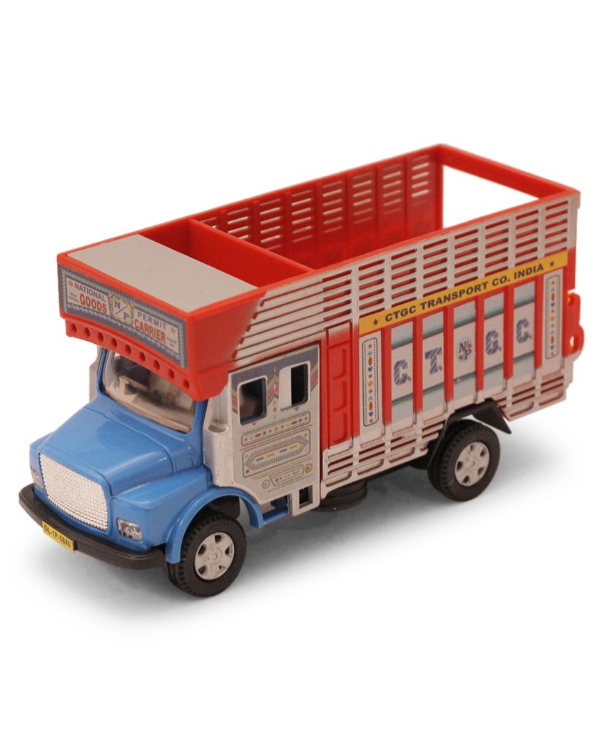 Centy Pullback Public Toy Truck - Blue Red-picture-24