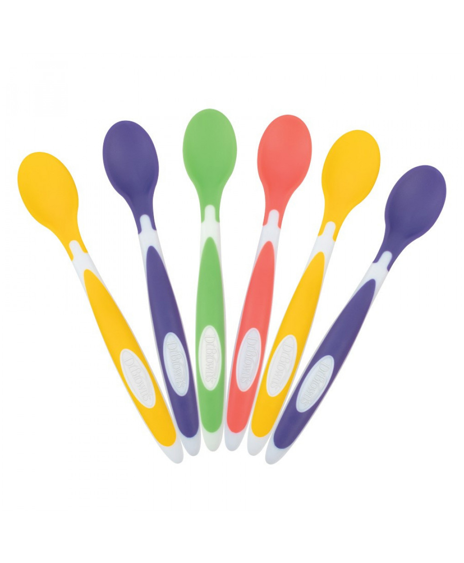 Dr. Brown's Soft Tip Spoons Pack of 6 - Multicolor-picture-29