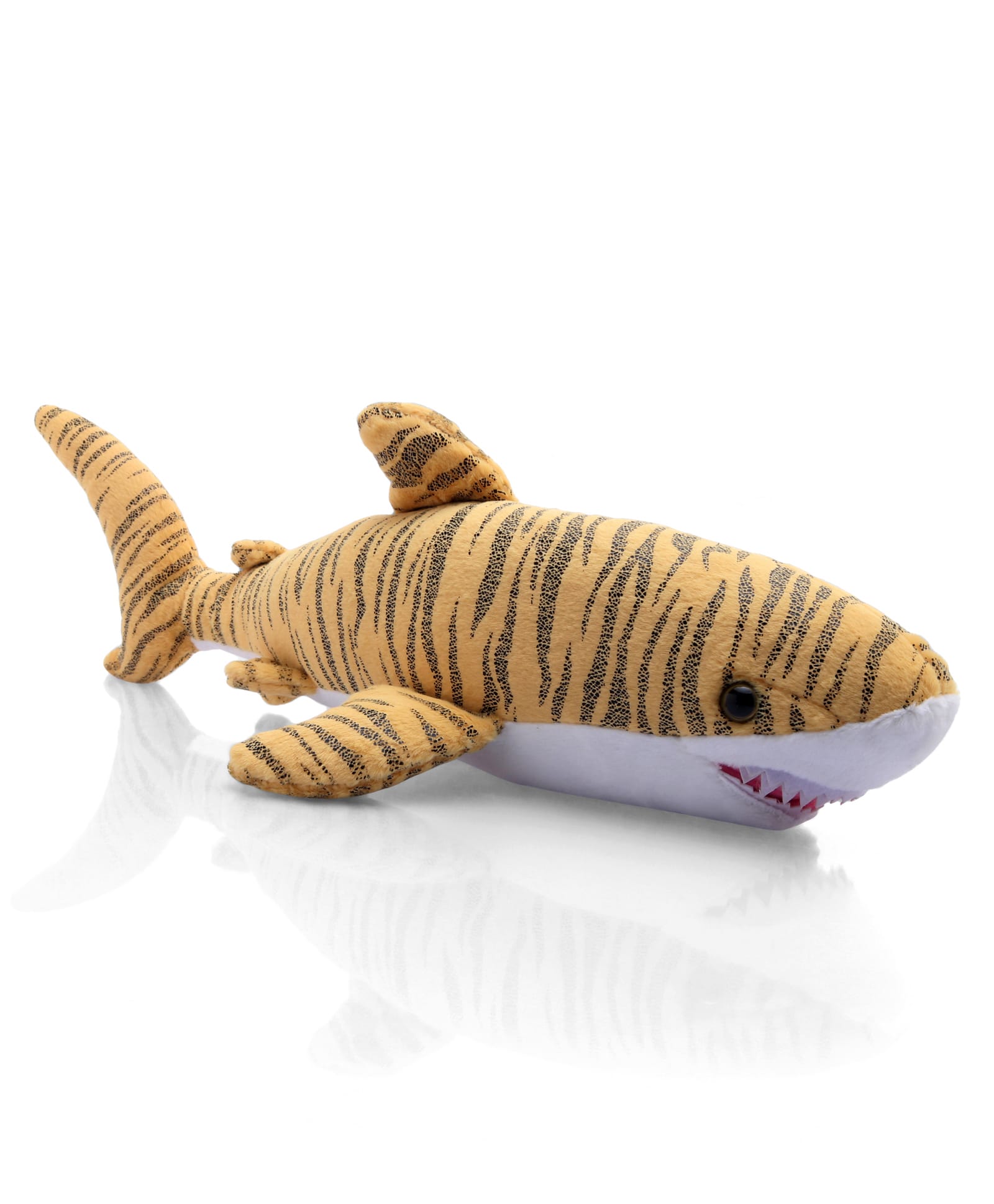 Wild Republic Foilkins Tiger Shark Soft Toy Bronze - Length 53 cm-image-4