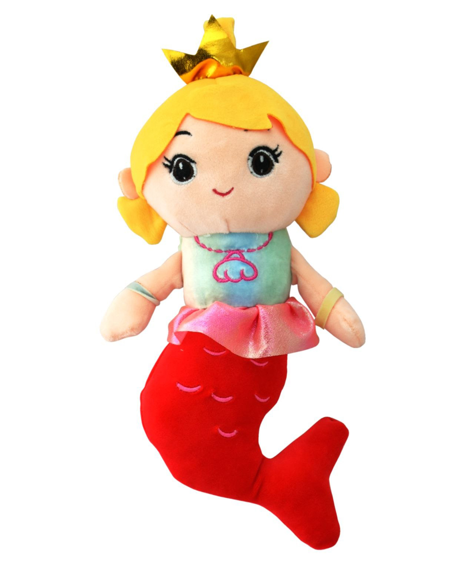 DearJoy Mermaid Soft toy - Red - Height 30 cm-picture-7