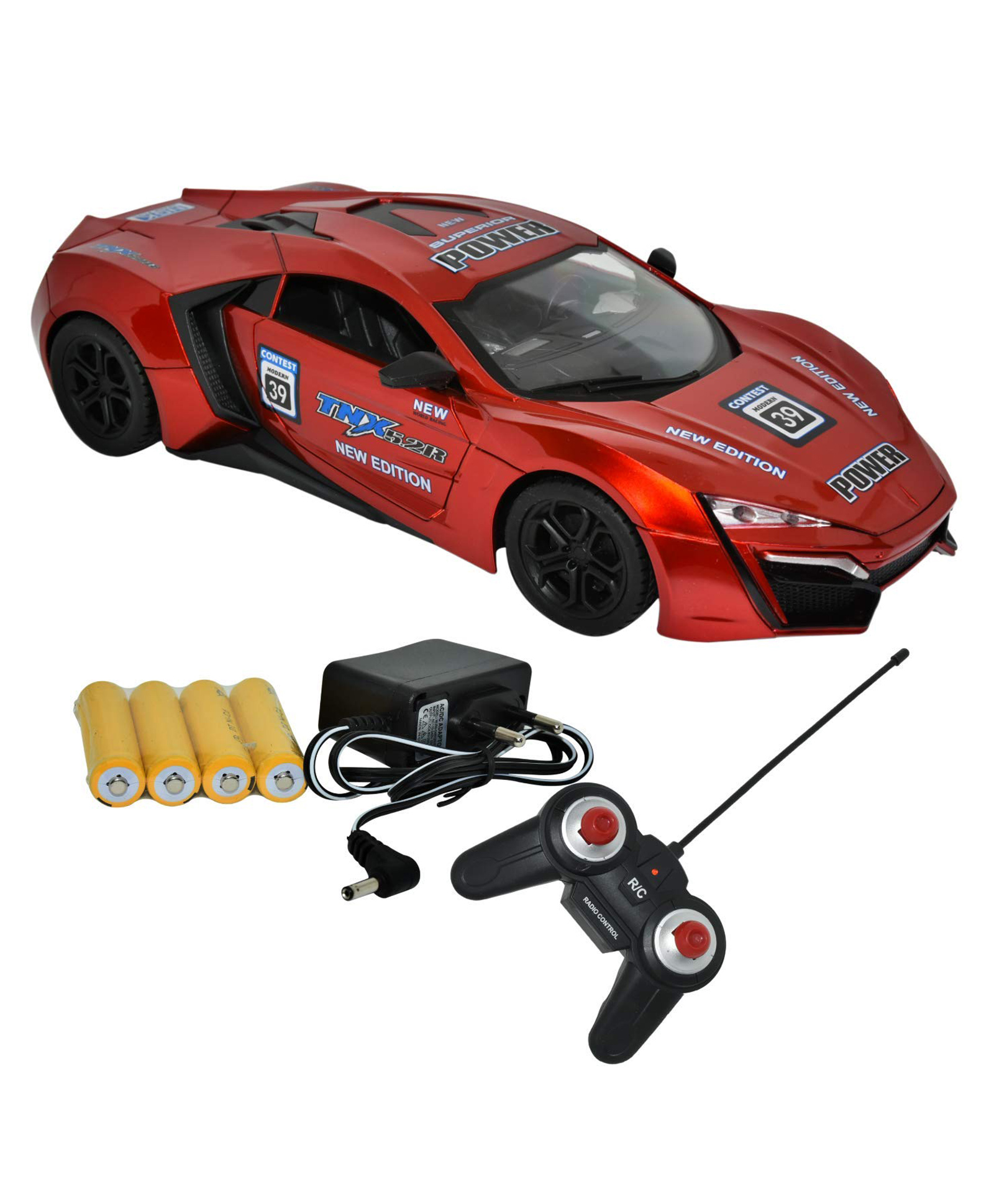 Sanjary Racing Bonzer Remote Controlled Rechargeable Car Toy for kids -Color & Design May Vary-picture-6