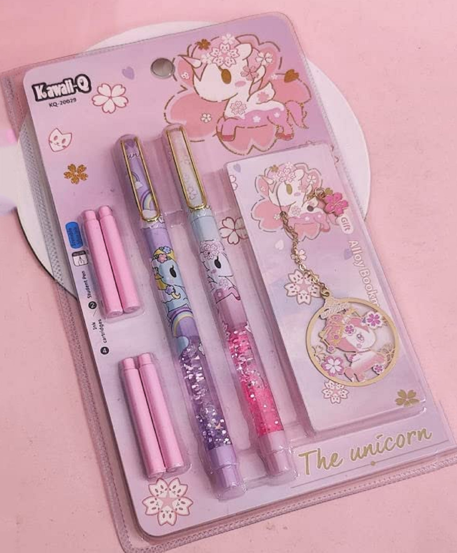 VELLIQUE Fountain Pens In Gradients Colours with 4 Refills and 1 Chain-picture-13