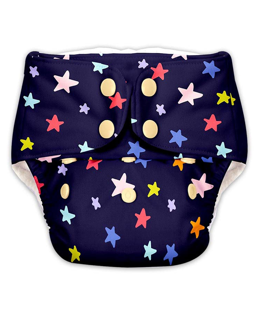 SuperBottoms BASIC Reusable Cloth Diaper for babies Freesize Adjustable, Washable and Reusable Bluestar-picture-24