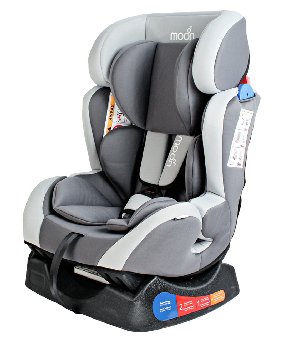 Moon Sumo Car Seat Lite Grey Birth to 6 Years-image-8