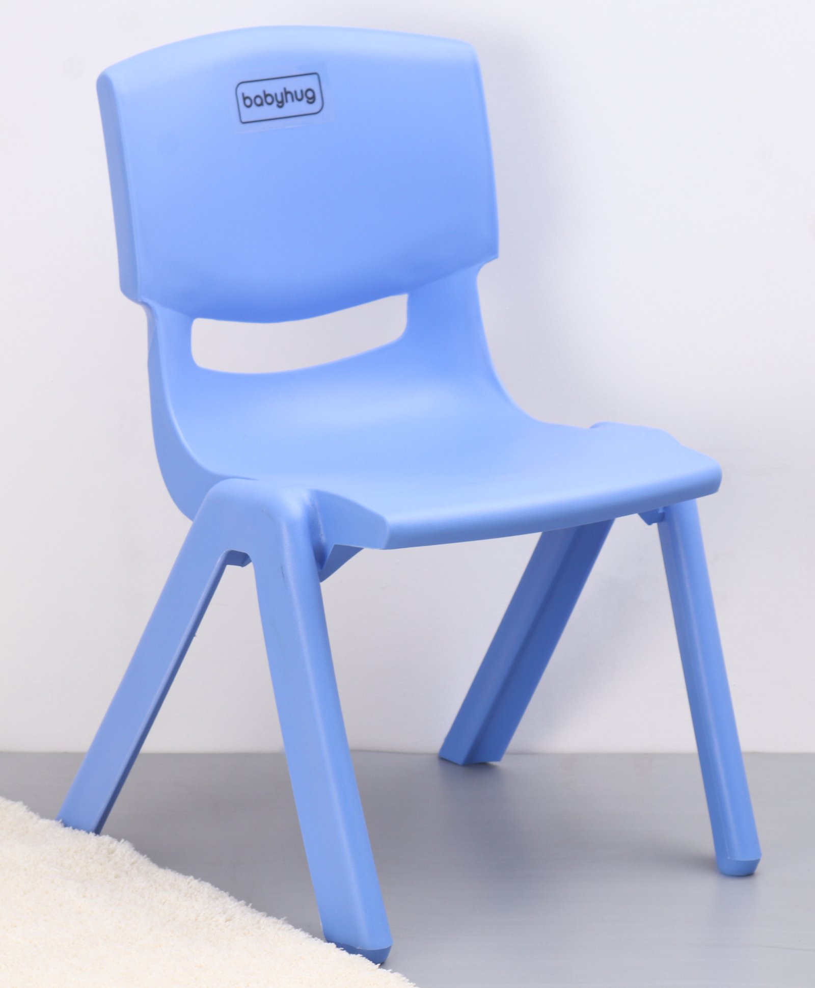 babyhug Strong and Durable  Plastic School Study Chair Medium Size - Blue-picture-27
