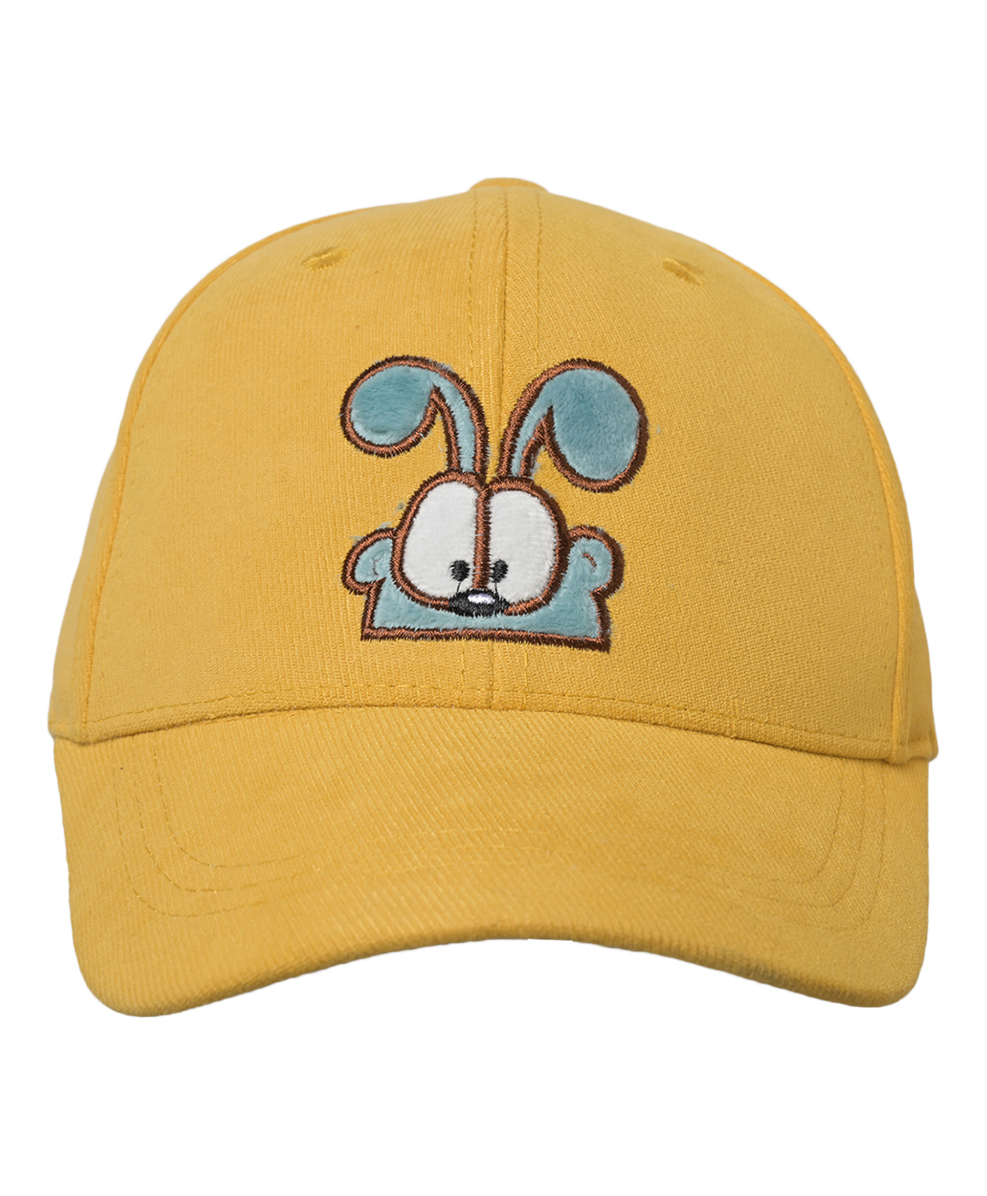 Kid-O-World Animal Eyes Embroidered Cap - Yellow-picture-27