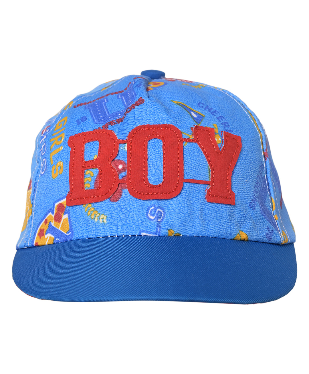 Kid-O-World Boy Patch Detailed  Cap - Light Blue-image-22