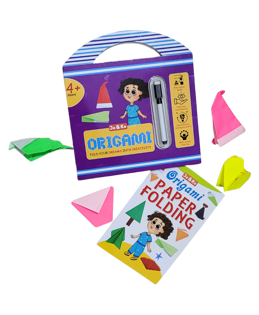 JoGenii Origami Kit - Multicolor-image-21
